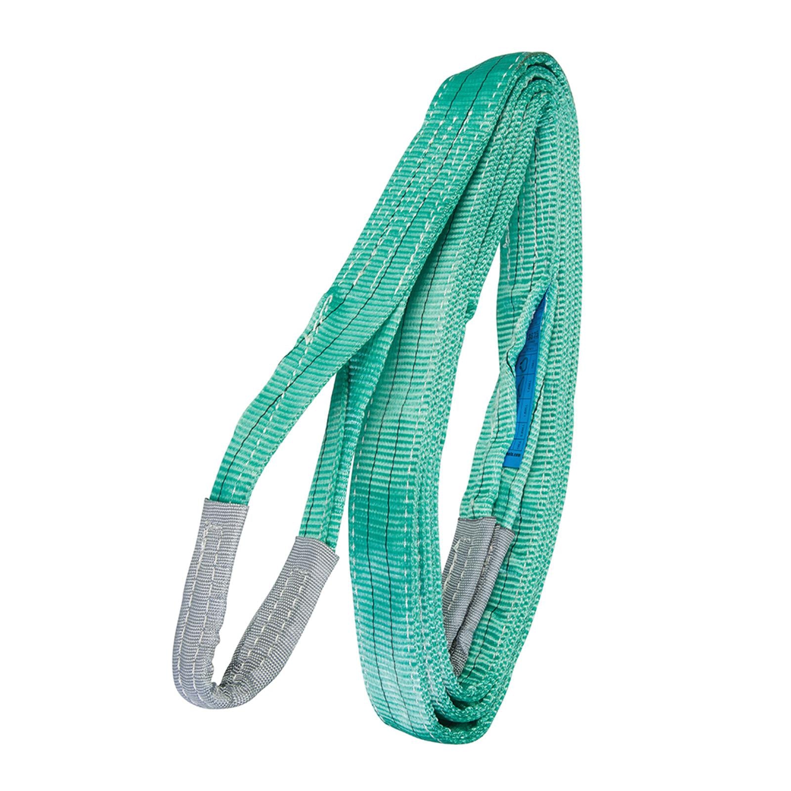 Heavy Duty Cargo Sling 2 Tonne 4M Strong Lifting Crane Strap Chemical Resistant