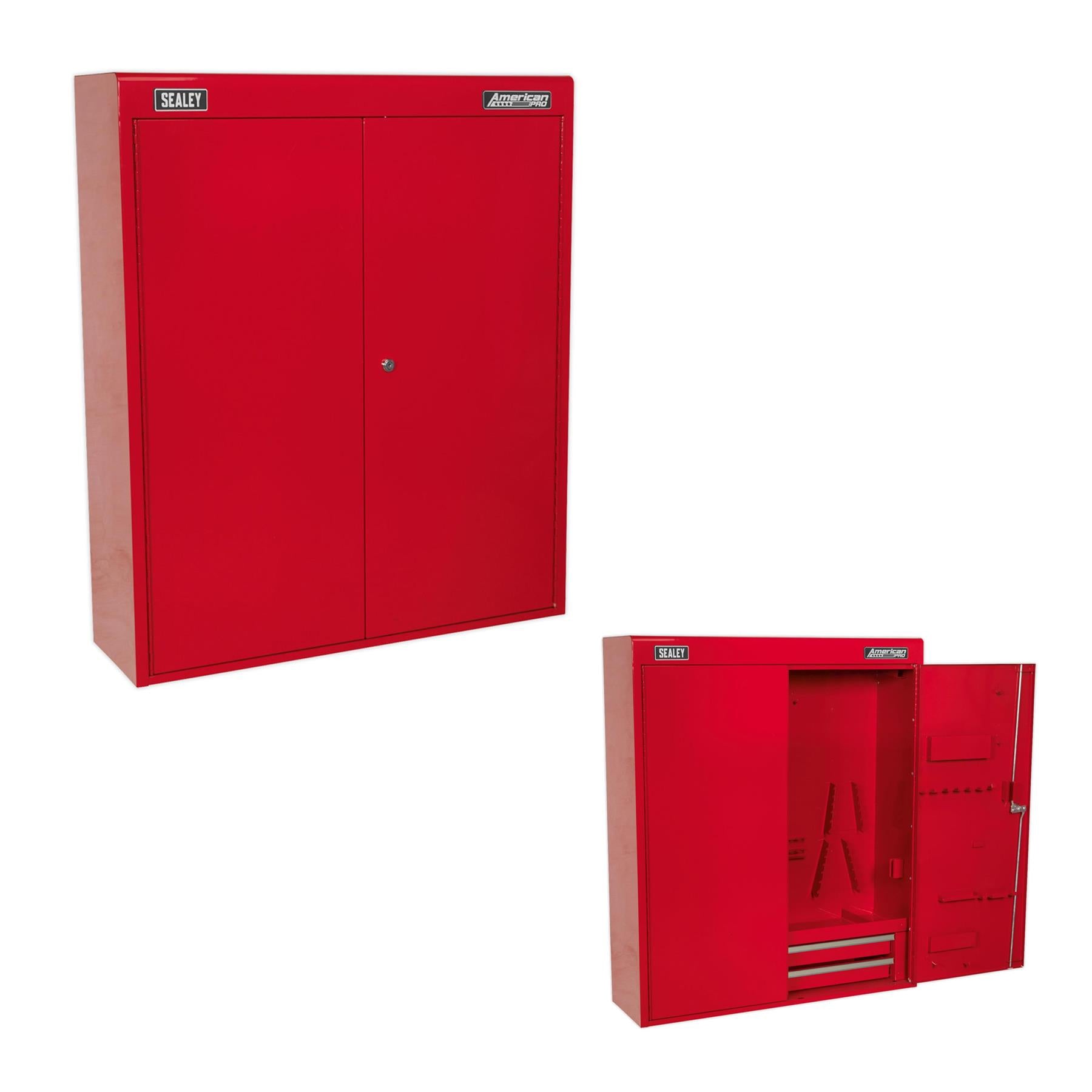 Sealey Wall Mounting Tool Cabinet with 2 Drawers