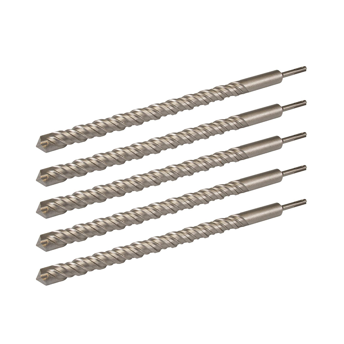 5 x SDS+ PLUS MASONRY DRILL BIT 30 x 460mm, TUNGSTEN CARBIDE TIP, FOR STONE CONCRETE BRICK