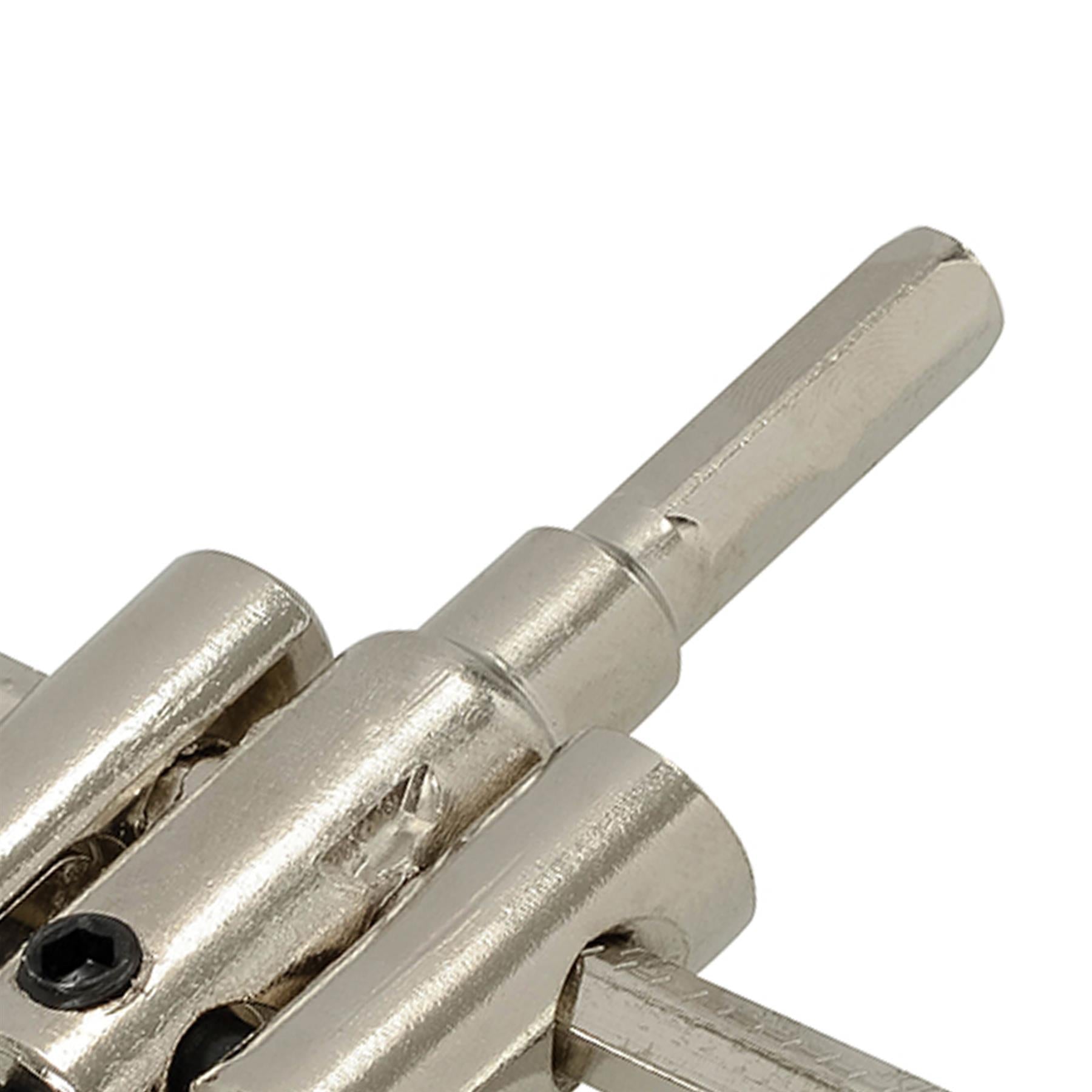 Adjustable Hole Cutter 30 - 120mm Cuts Holes Quickly And Easily Brand New
