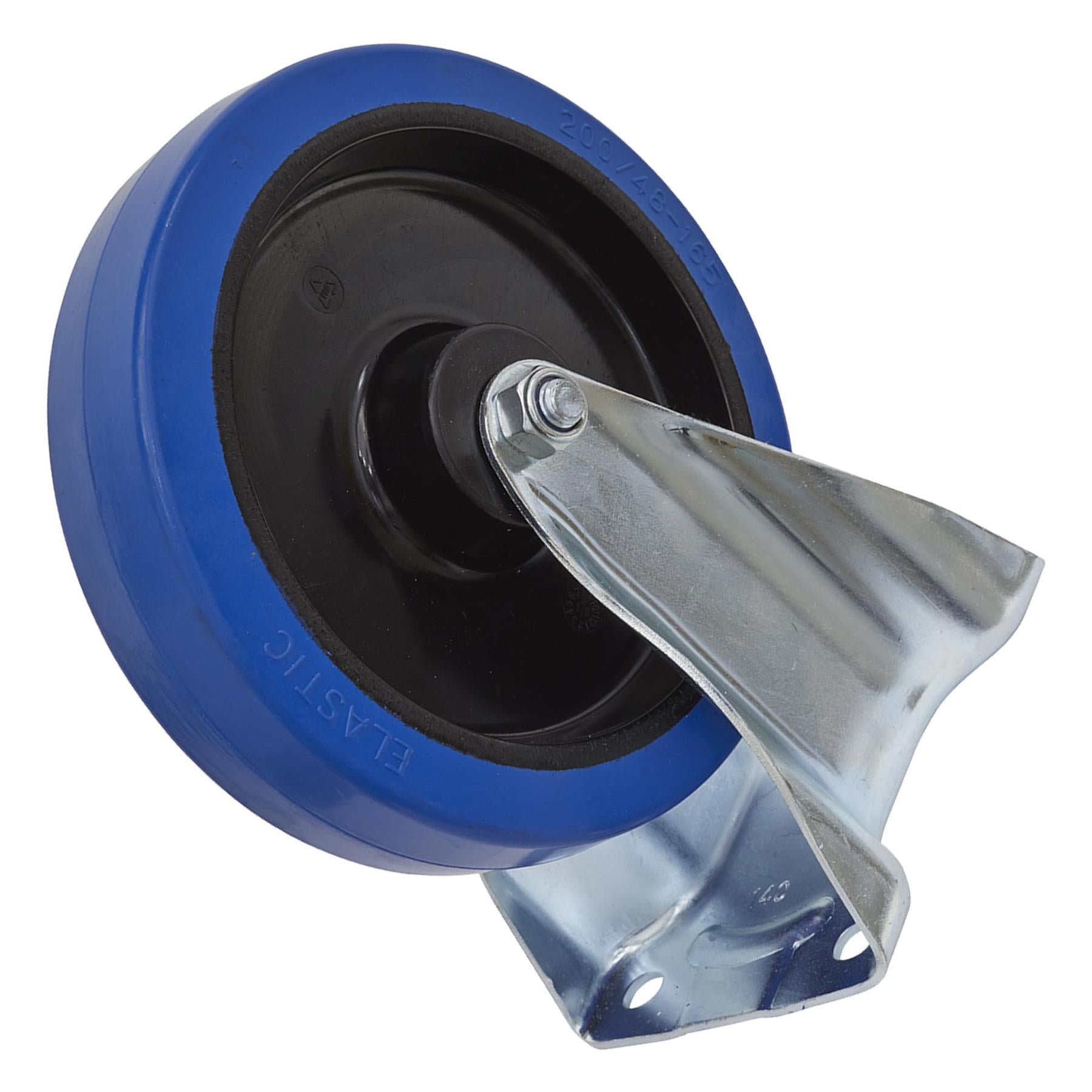 Sealey Castor Wheel Fixed Plate 200mm