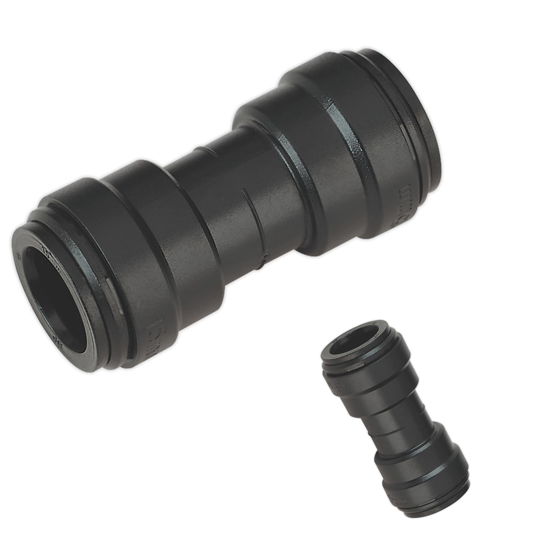 Sealey Straight Connector �15mm Pack of 5 (Speedfit - PM0415E)
