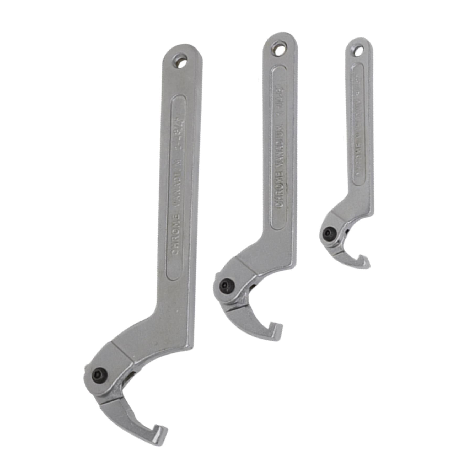 Sealey Adjustable C-Spanner - Hook & Pin Wrench Set 11pc