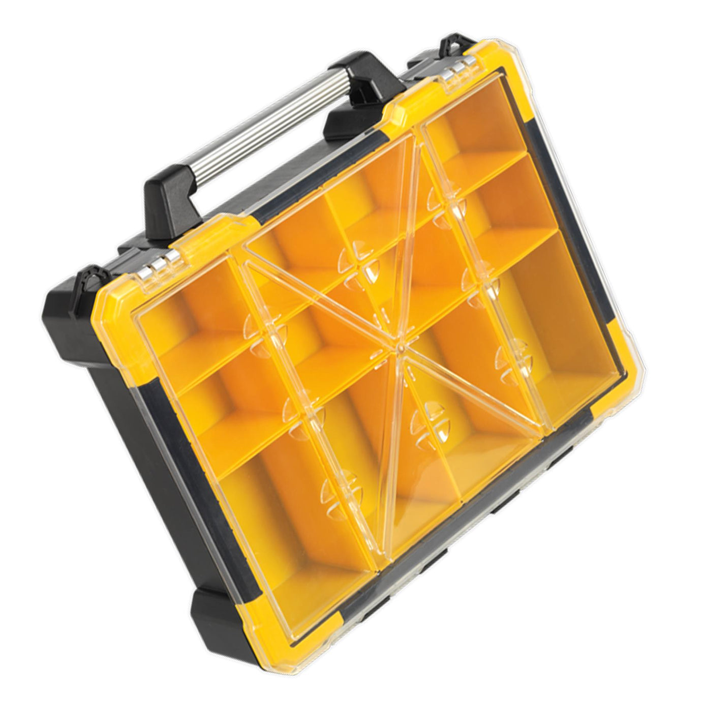 Sealey Parts Storage Case with 12 Removable Compartments