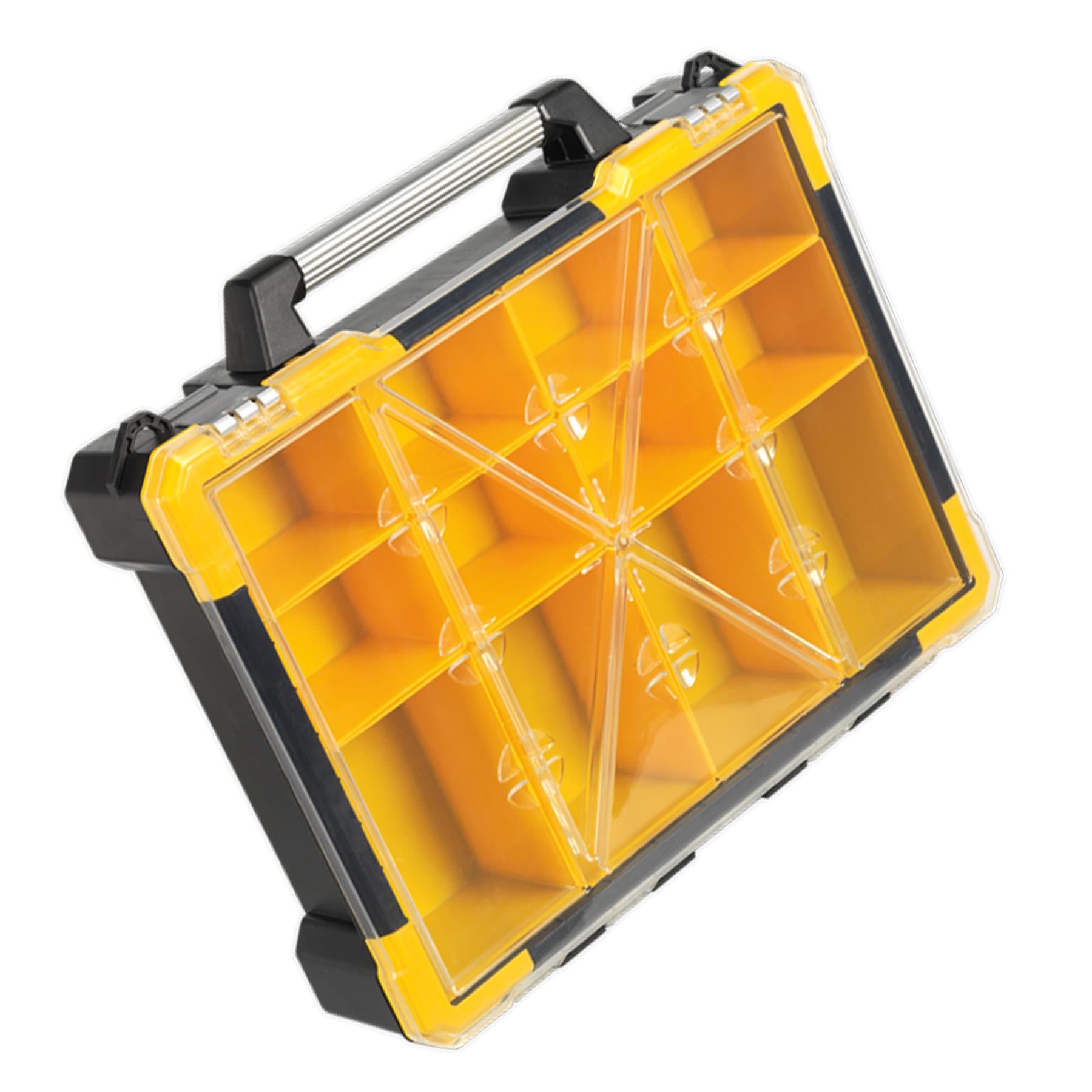 Sealey Parts Storage Case with 12 Removable Compartments