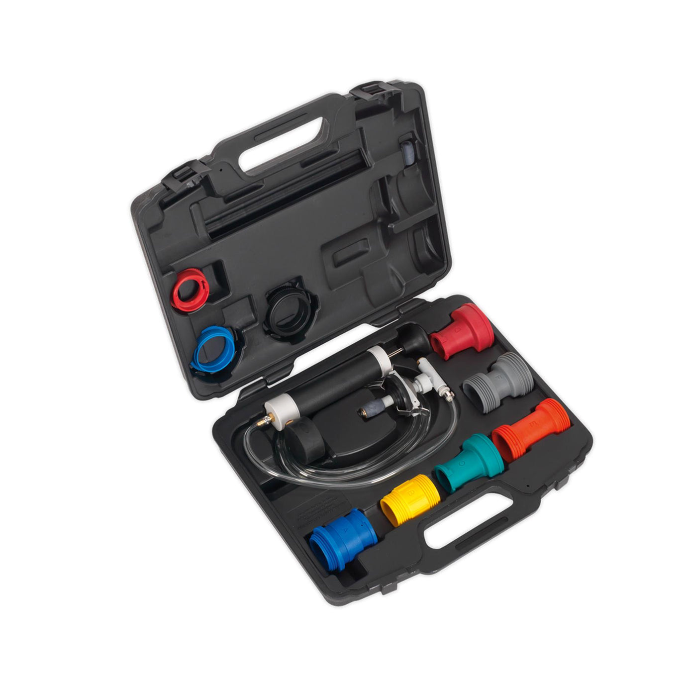 Sealey Cooling System & Cap Testing Kit Capless Storage Case