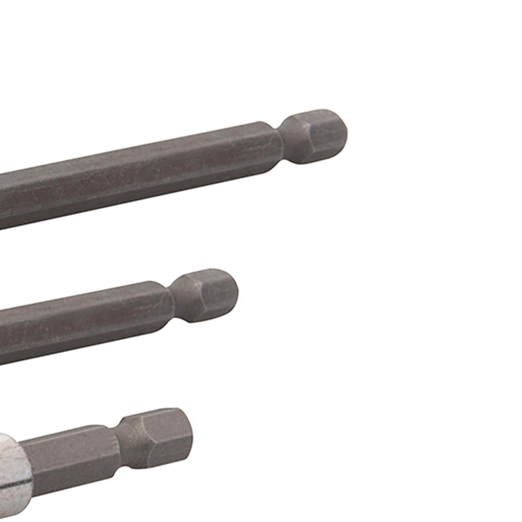 3 Pieces Screwdriver Bit Holder Set, 60, 100 & 150 mm Magnetic Sockets