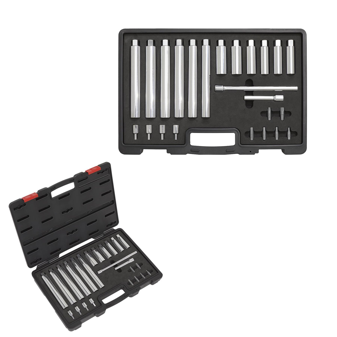 Sealey Suspension Strut Socket Set 24pc Chrome Vanadium Steel