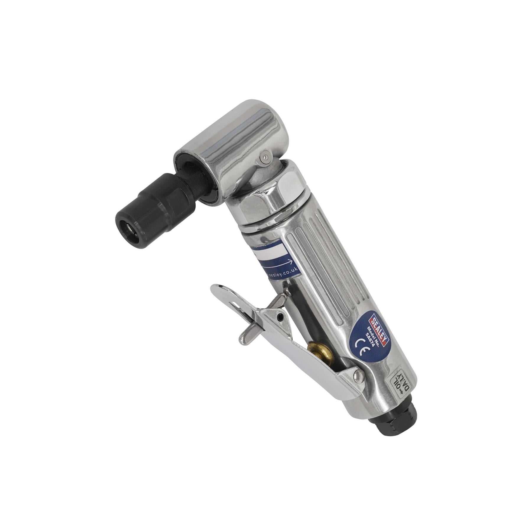 Sealey Air Die Grinder 90° Angle With Ø6mm Shanks