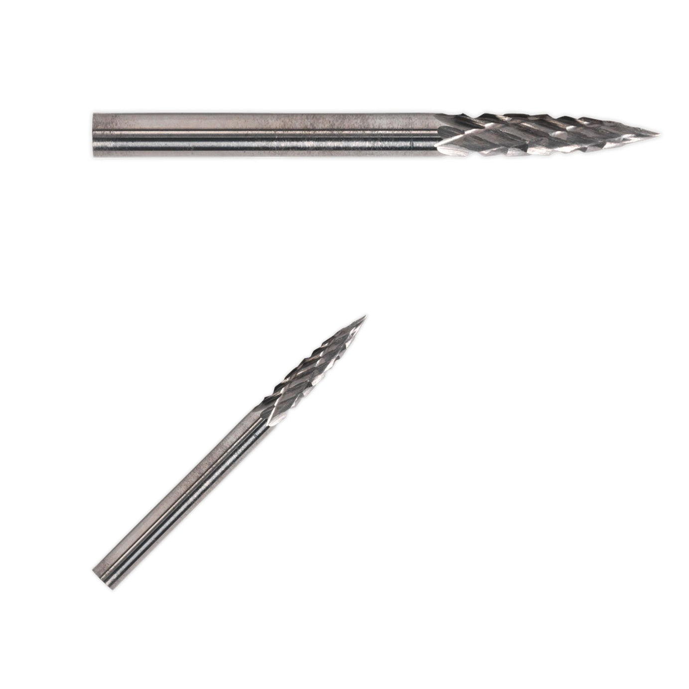 Sealey Micro Carbide Burr Pointed Tree 3mm Pack of 3