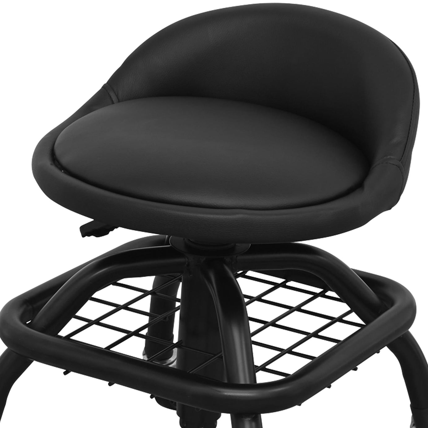 Sealey Creeper Stool Pneumatic w/ Adj. Ht. Swivel Seat & Back Rest