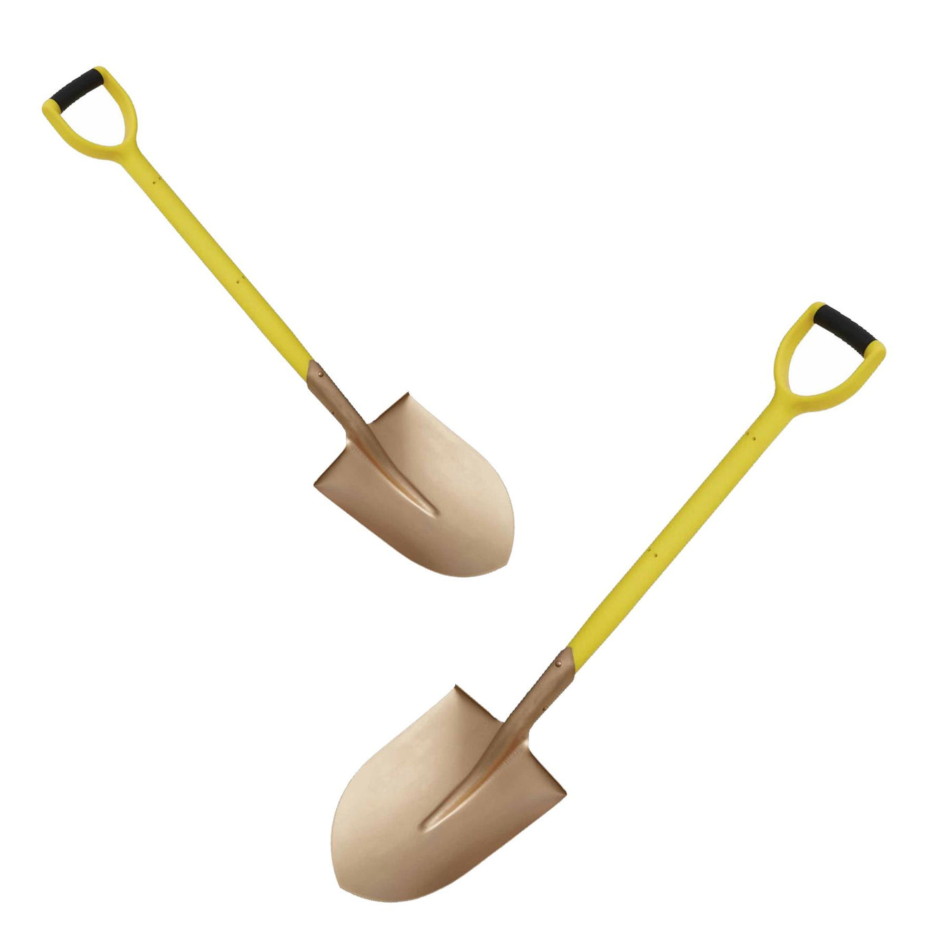 Sealey Round Point Shovel 240 x 420 x 990mm - Non-Sparking Beryllium Copper Head
