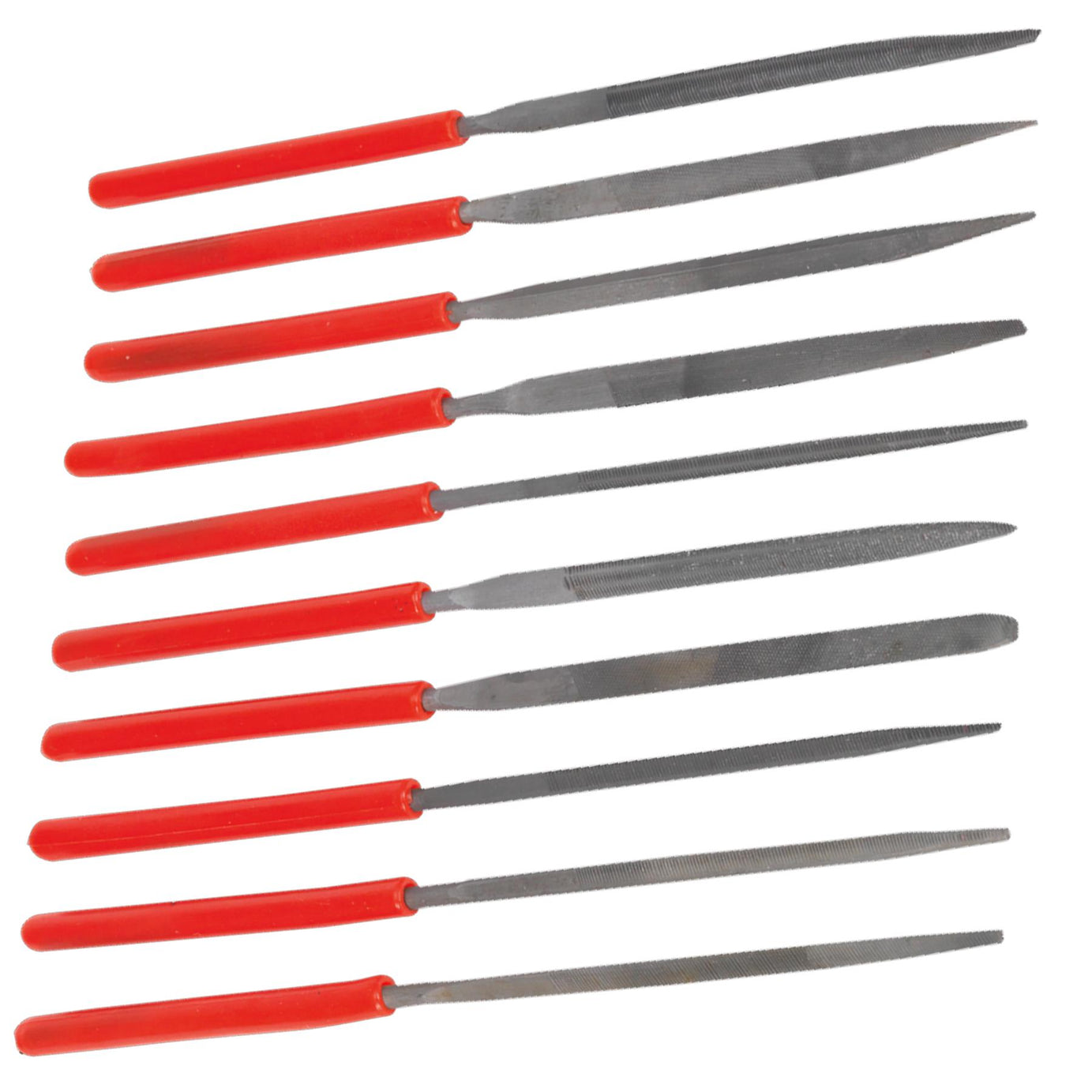 Sealey Needle File Set 10pc Extra comfort Lifetime guarantee