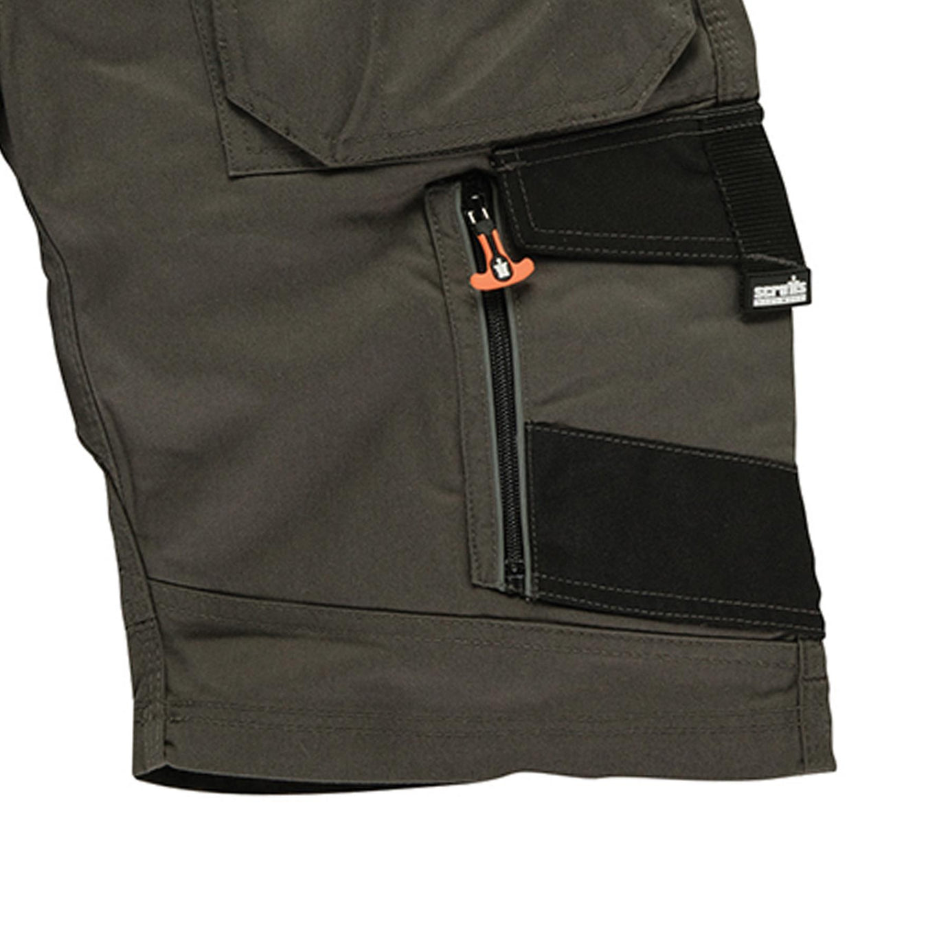 Trade Short Slate Size 40" W Ykk Zipped Fly. 65% Polyester, 35% Cotton, 250gsm.