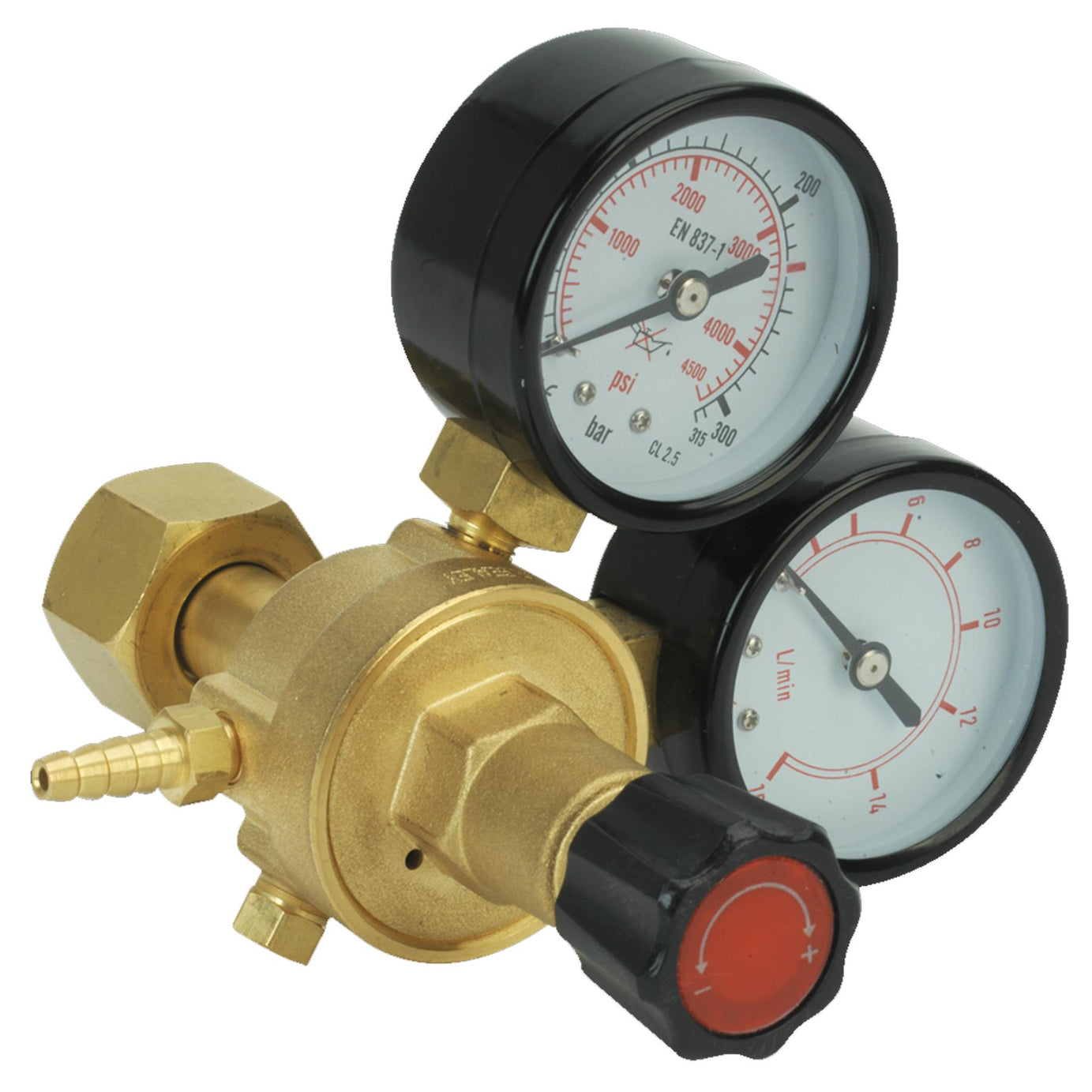 Sealey MIG Gas Regulator 2 Gauge Industrial