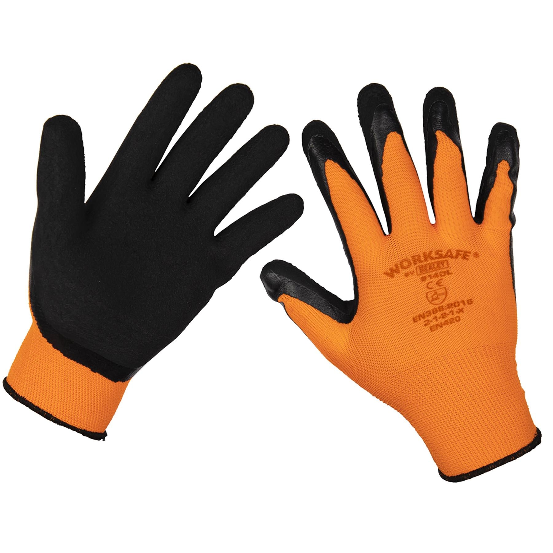 Sealey Foam Latex Gloves (Large) - Pack of 120 Pairs