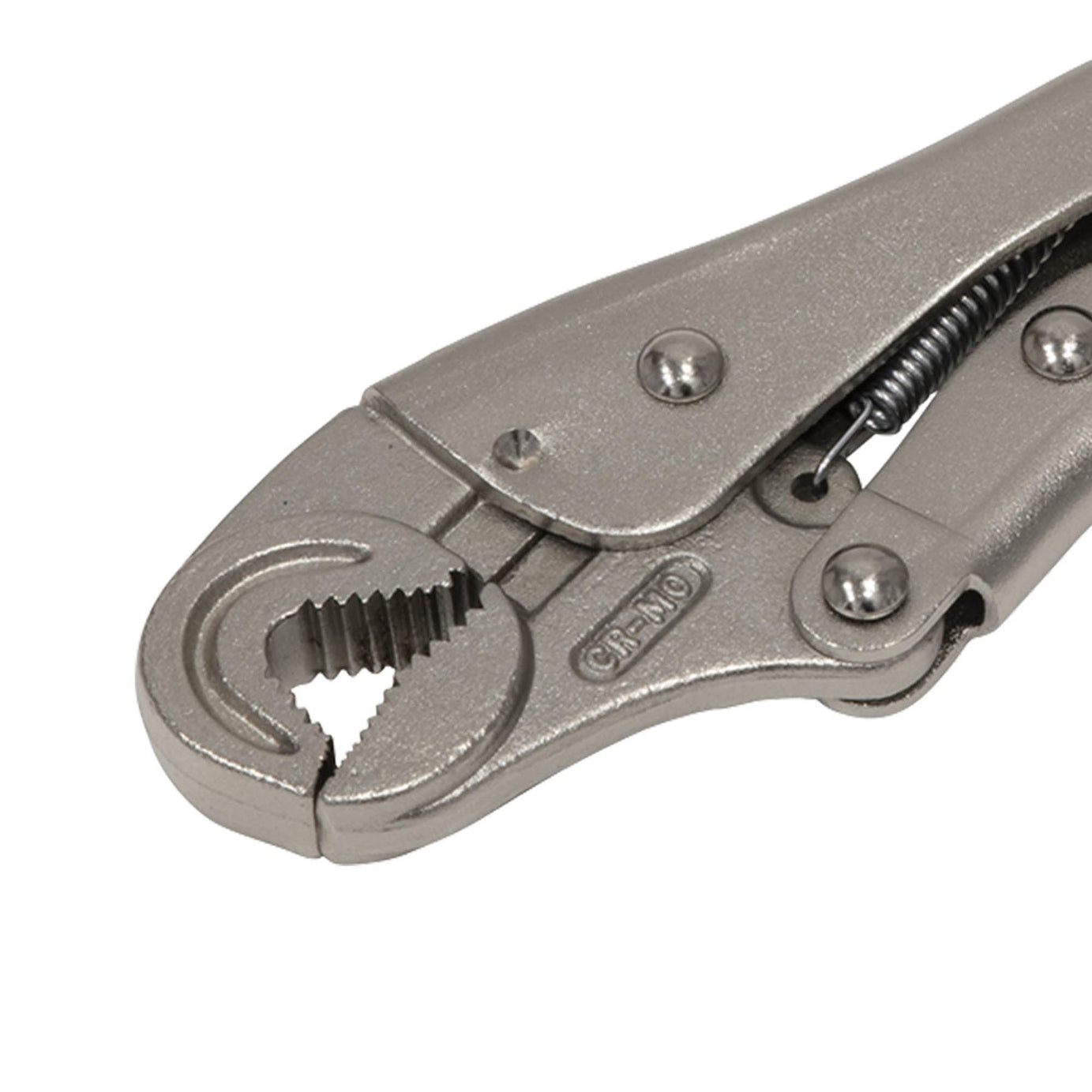 Sealey Locking Pliers Round Jaws 195mm 0-35mm Capacity