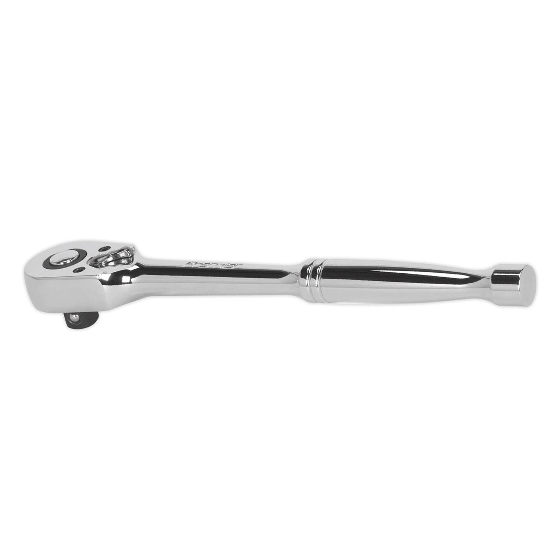Sealey Ratchet Wrench 3/8"Sq Drive Pear-Head Flip Reverse