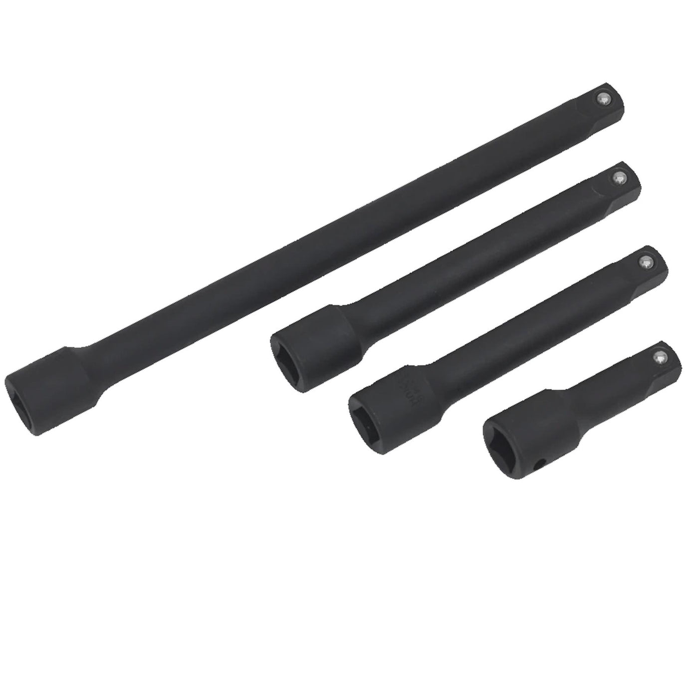 Sealey Impact Extension Bar Set 4pc 1/2"Sq Drive