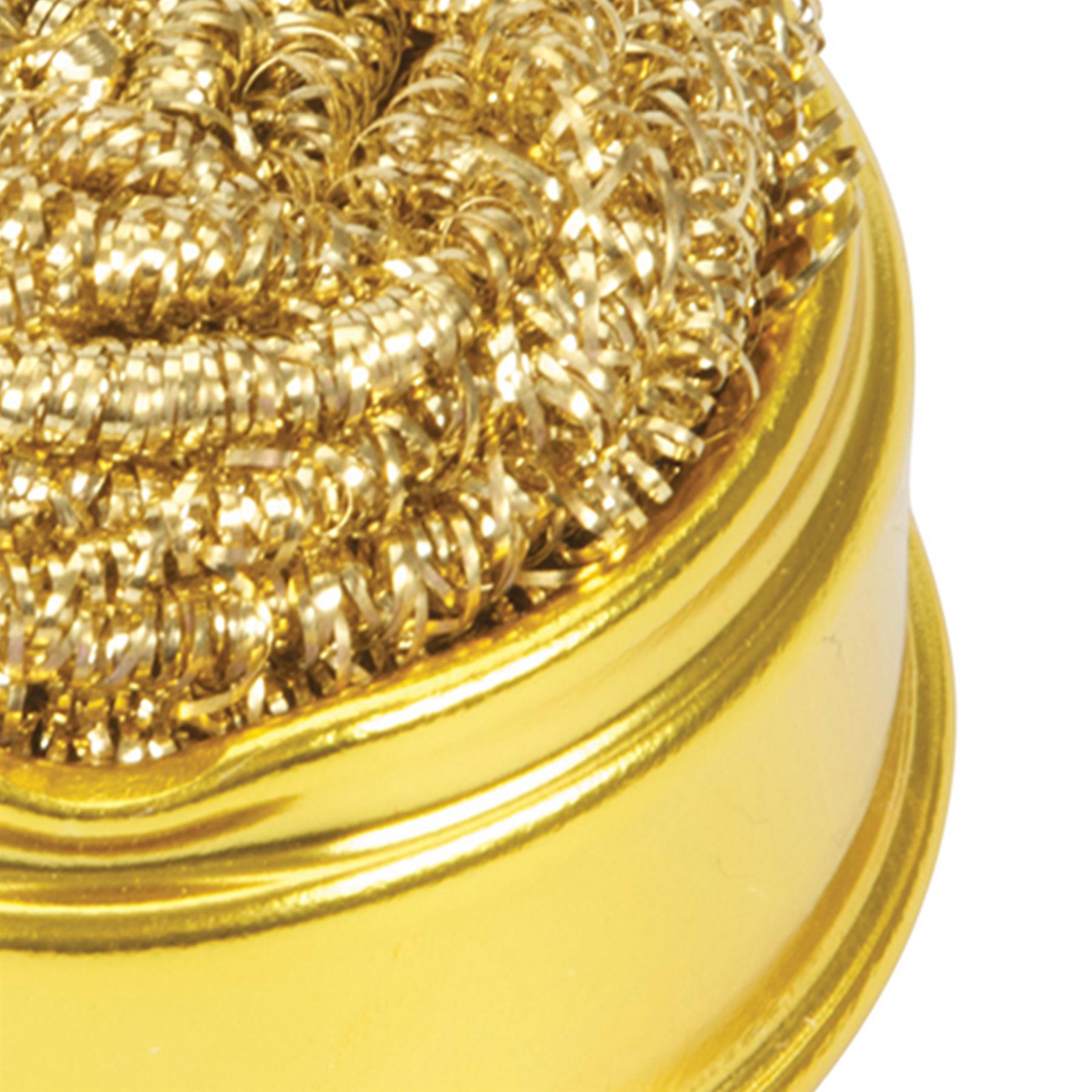 Soldering Tip Cleaning Ball & Base 60 X 60mm For Use With Dry Soldering Irons