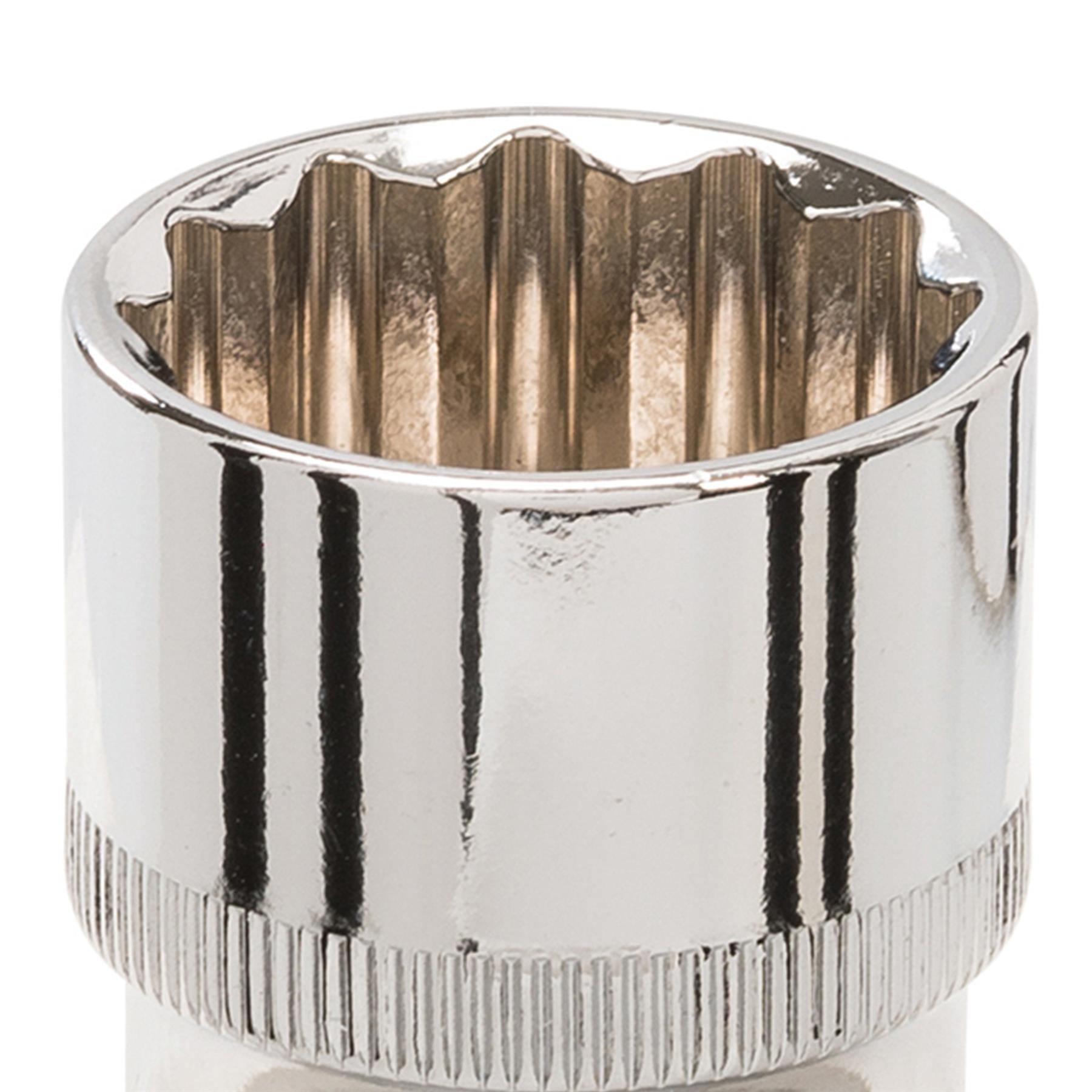Socket 1/2" Drive 12pt Metric 12 Point Bi Hex Corrosion Resistant Socket 24mm