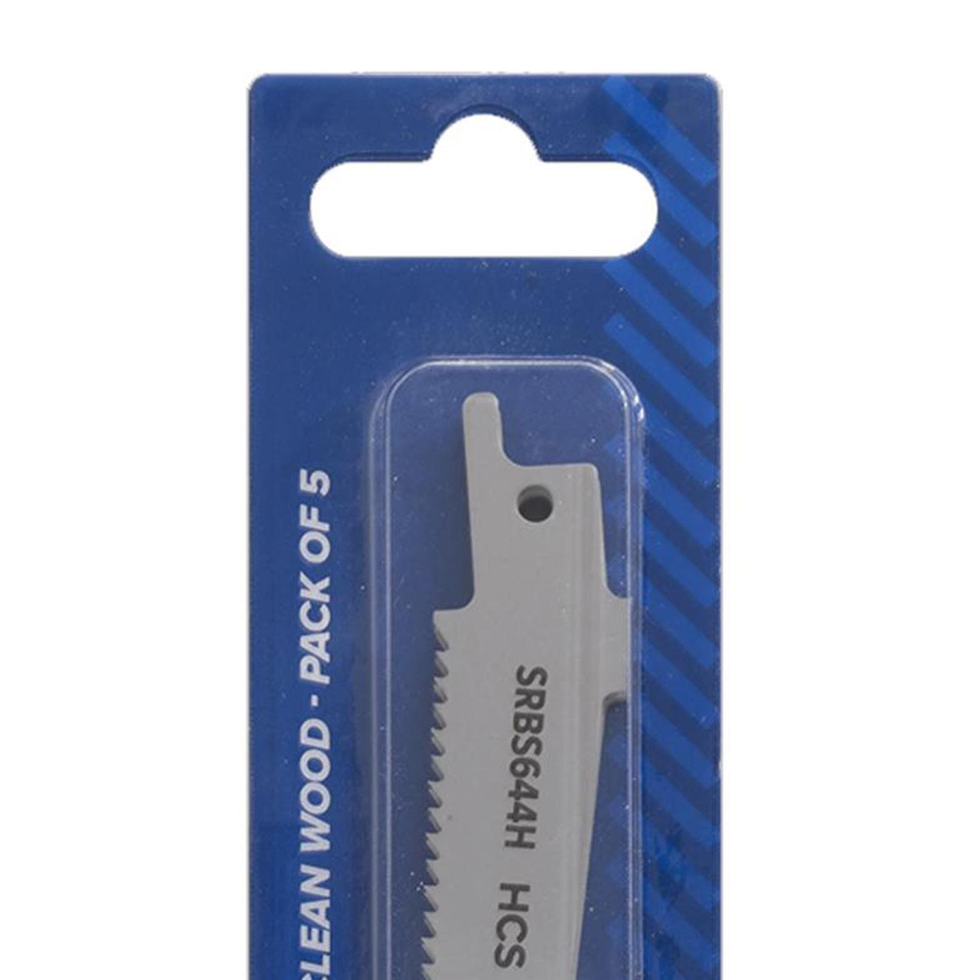 Sealey Reciprocating Saw Blade Clean Wood 150mm 10tpi - Pack of 5