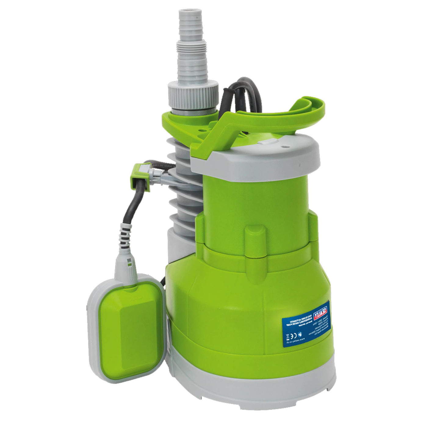 Submersible Clean Water Pump Automatic 100L/min 230V Sealey