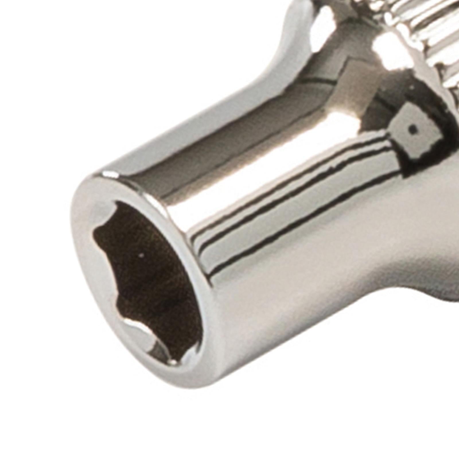 Quality Socket 1/4" Drive Metric Hex Square 5mm Individual Hex Polished Crv