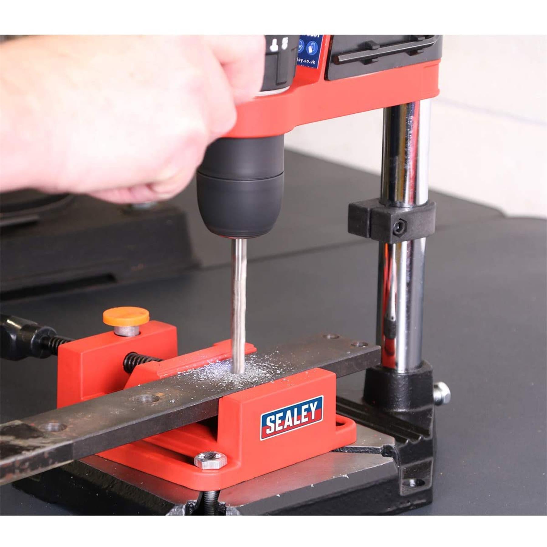 Sealey Drill Stand with Cast Iron Base 500mm & 65mm Vice