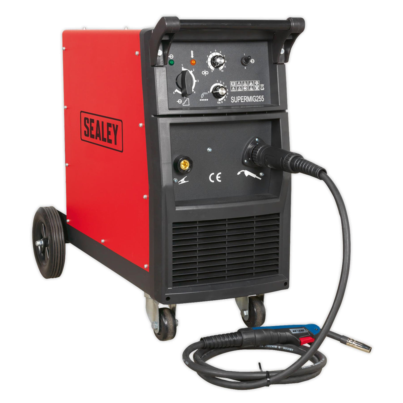 Sealey Professional MIG Welder 250Amp 230V with Binzel Euro Torch