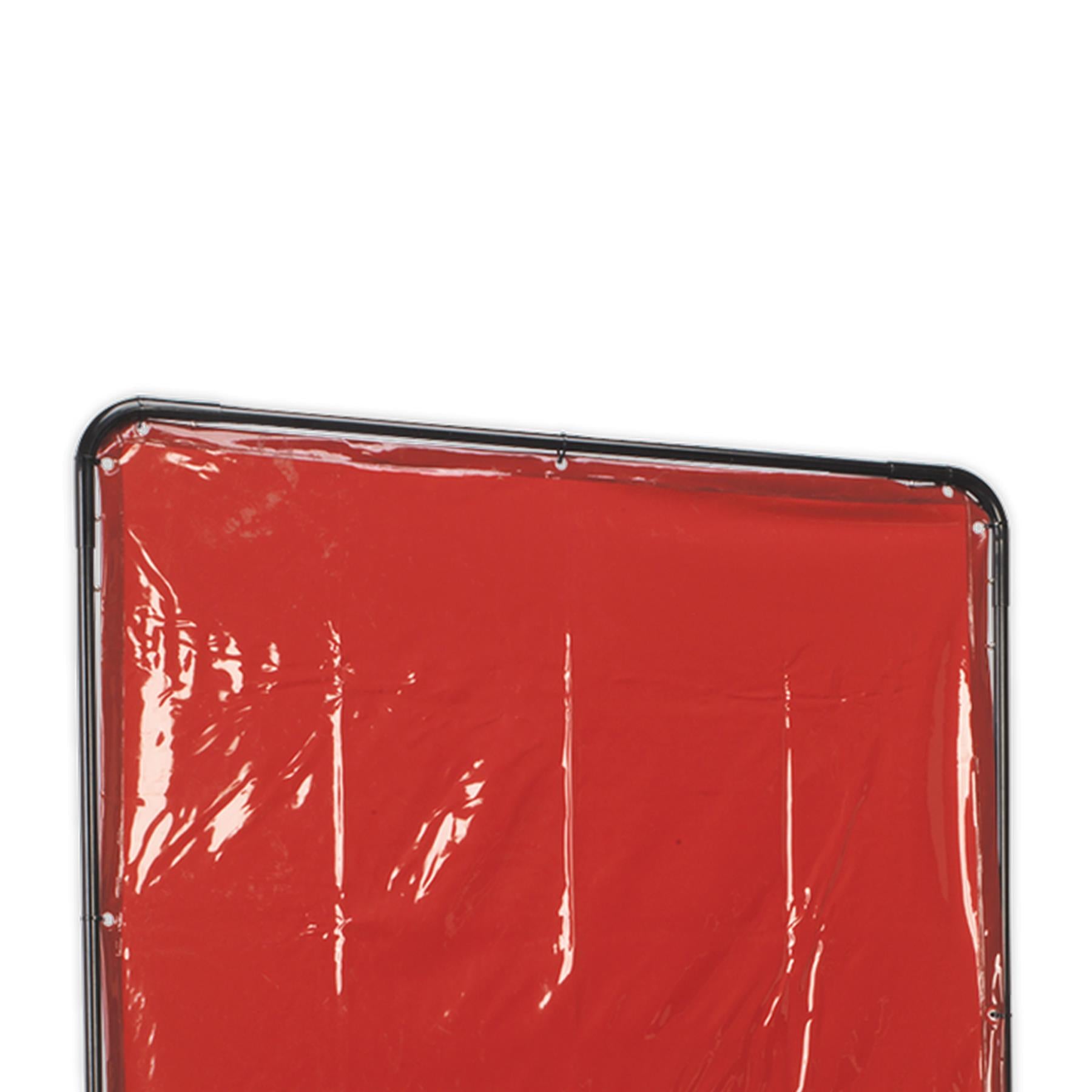 Sealey Workshop Welding Curtain to BS EN 1598 & Frame 1.3 x 1.75m