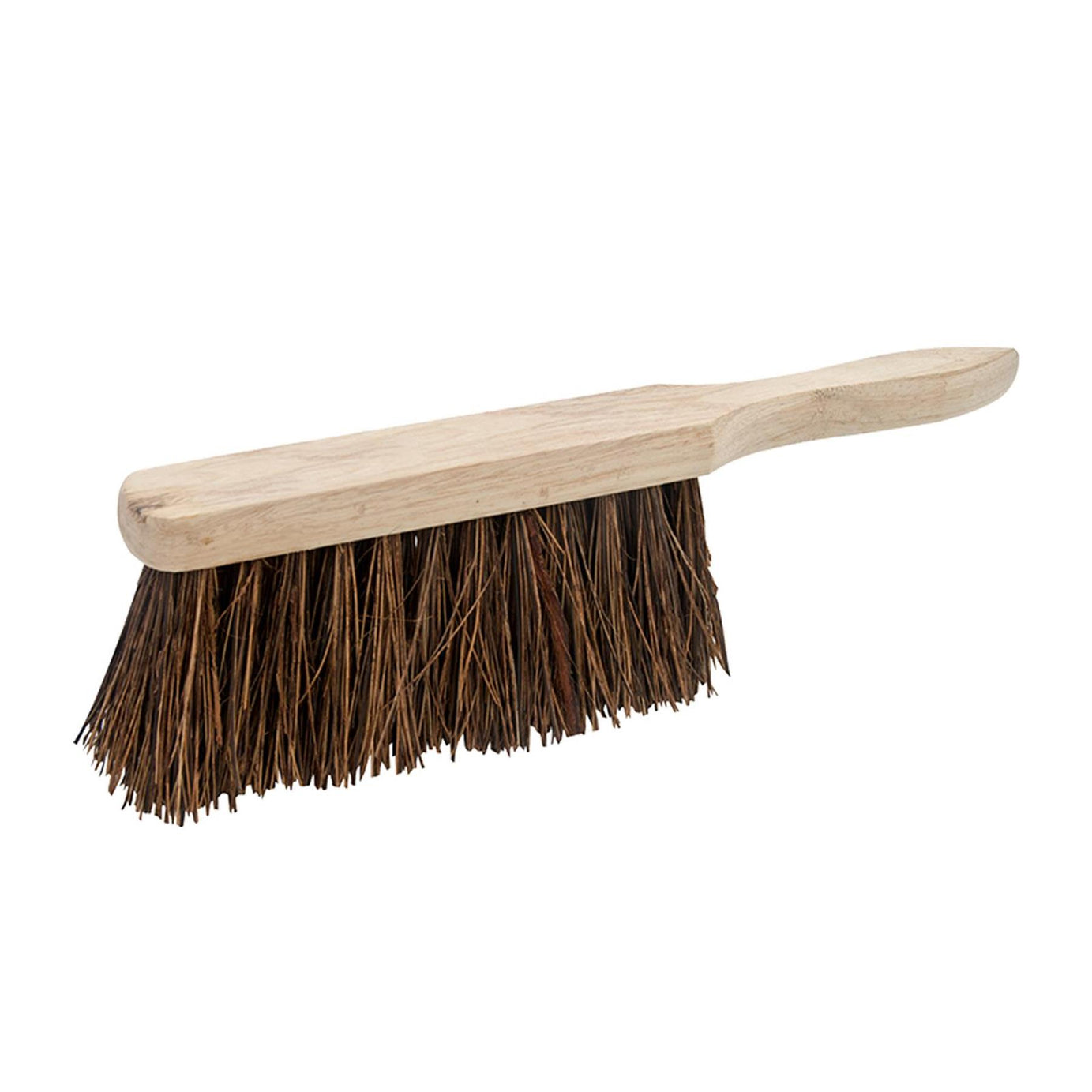 Strong Trade Metal Dustpan And Stiff Wooden Hand Brush Dustpan Set