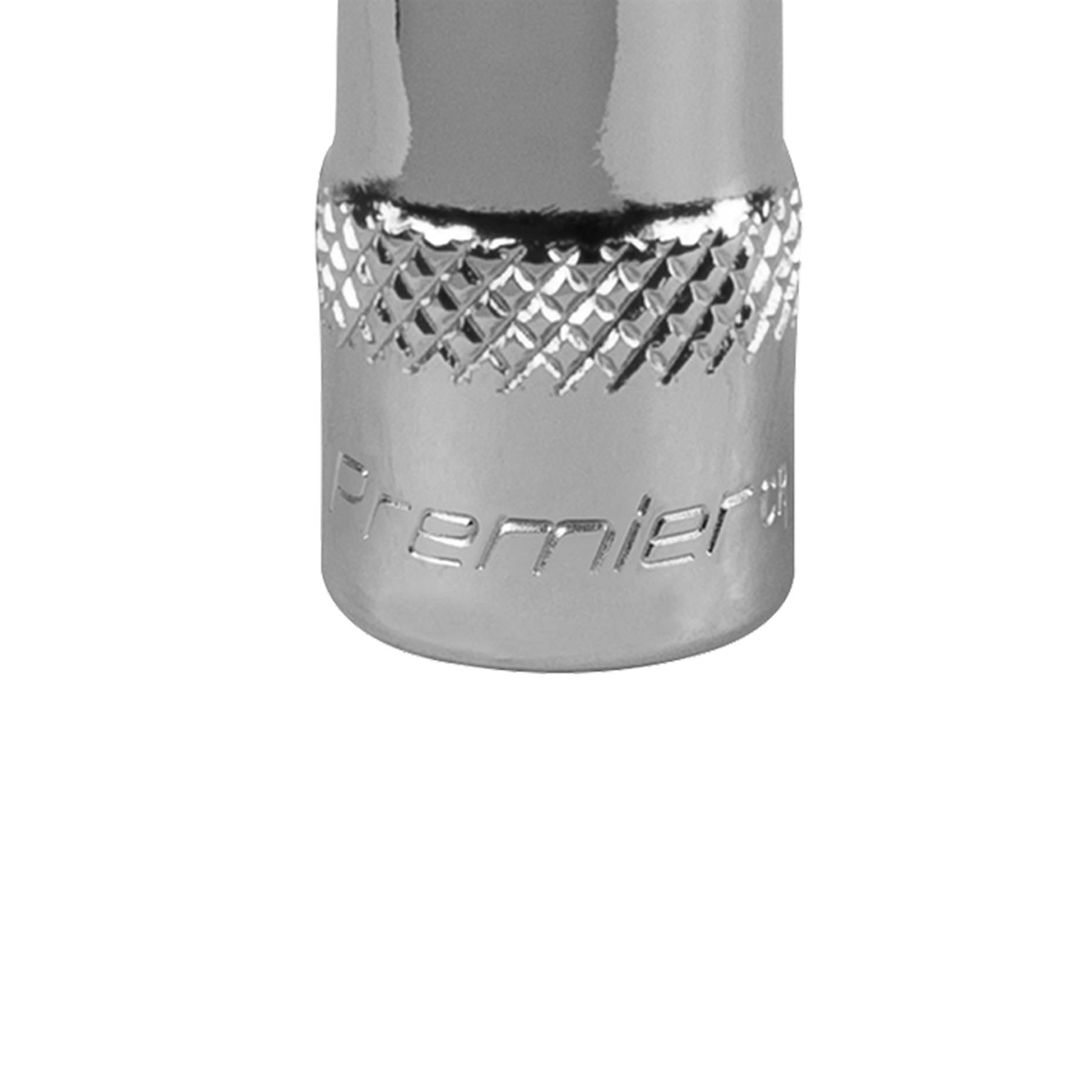 Sealey Hex Socket Bit 3mm 1/4"Sq Drive Chrome Vanadium Steel