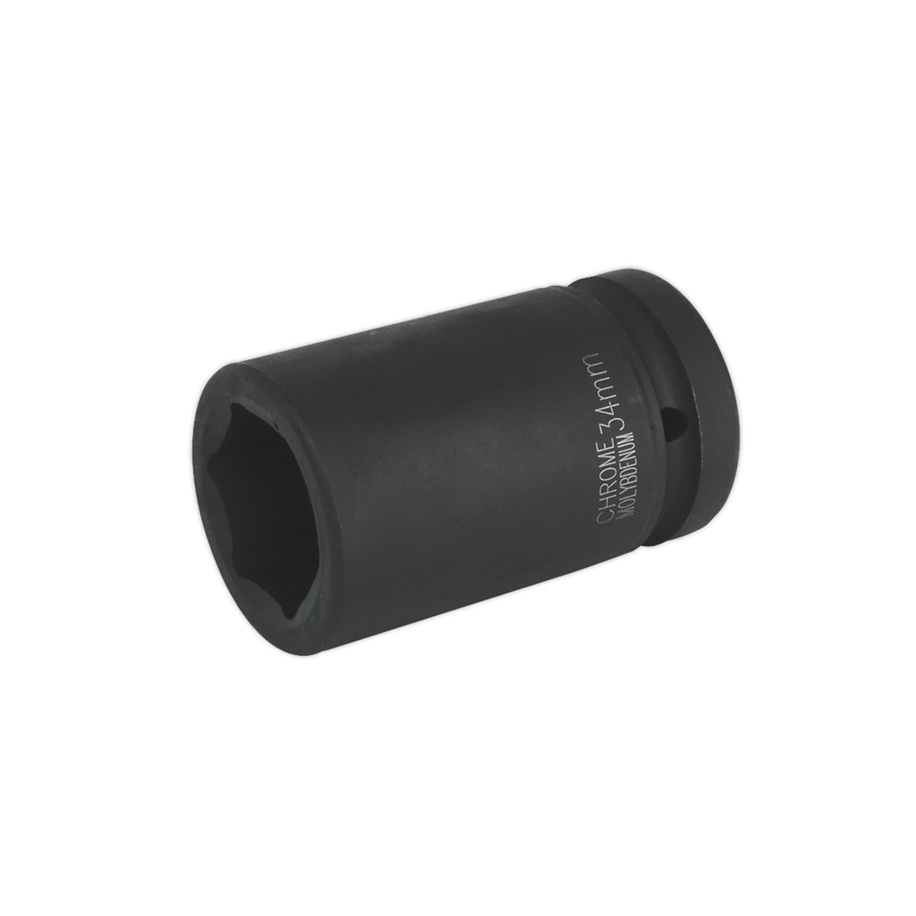 Sealey Impact Socket 34mm Deep 1"Sq Drive