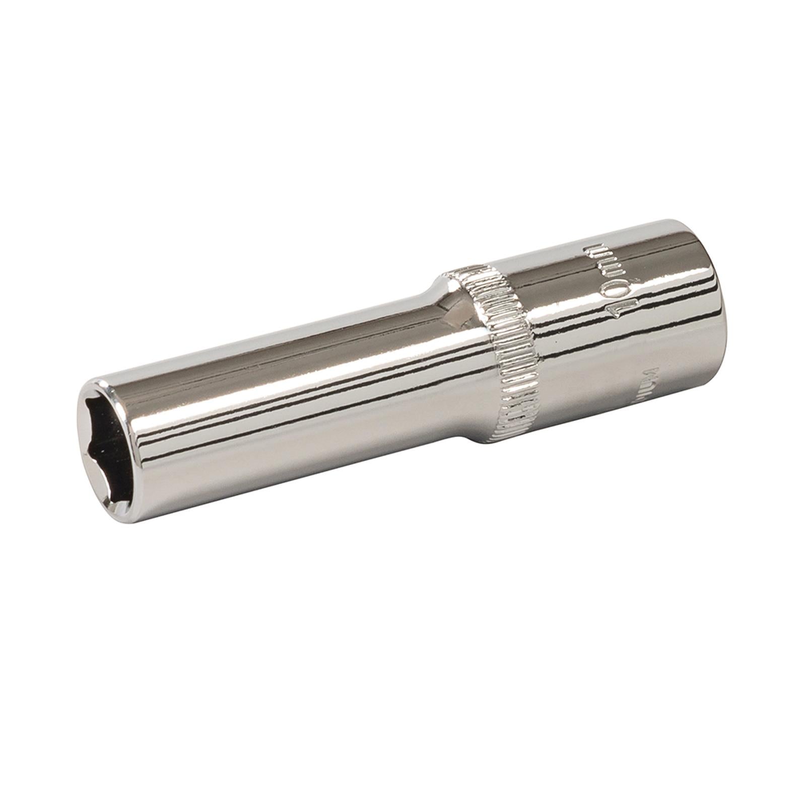 Deep Socket 3/8" Drive 6pt Metric 6 Point Hex Corrotion Resistant Socket 10mm