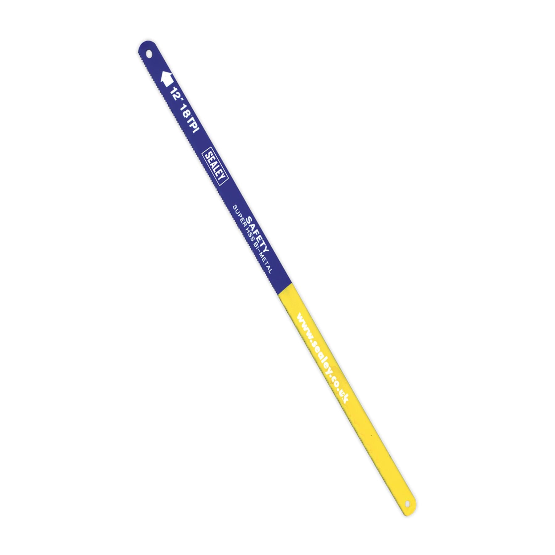 Sealey Hacksaw Blade 300mm HSS Bi-Metal 18tpi Pack of 10