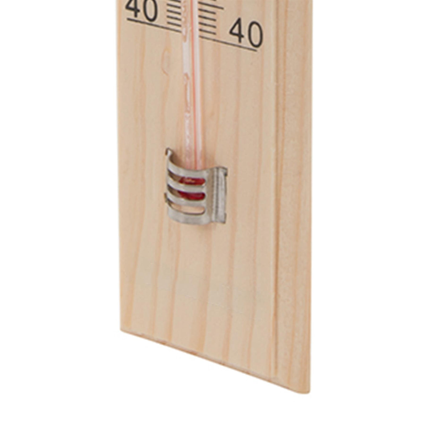 Wooden Thermometer -40° To °C Celsius And Fahrenheit Temperature Scale