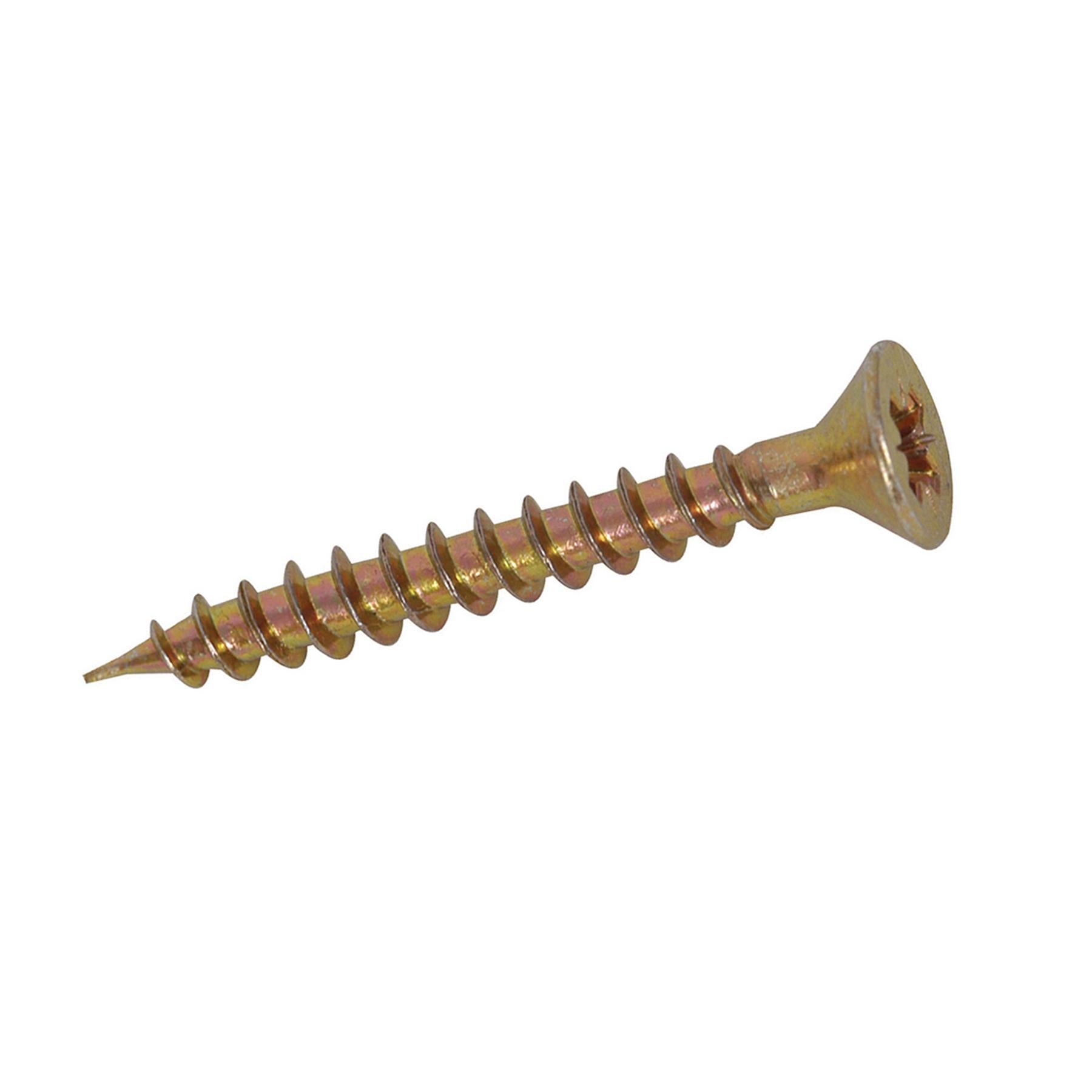 3400Pce Goldstar Countersink Screws Pack Zinc Passivated Corrosion Resistance
