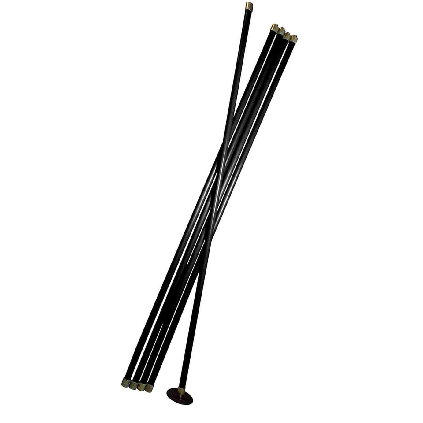 7Pce 2M Expert Drain Rod Set Drain Rod Set Universal Zinc-Plated Joints