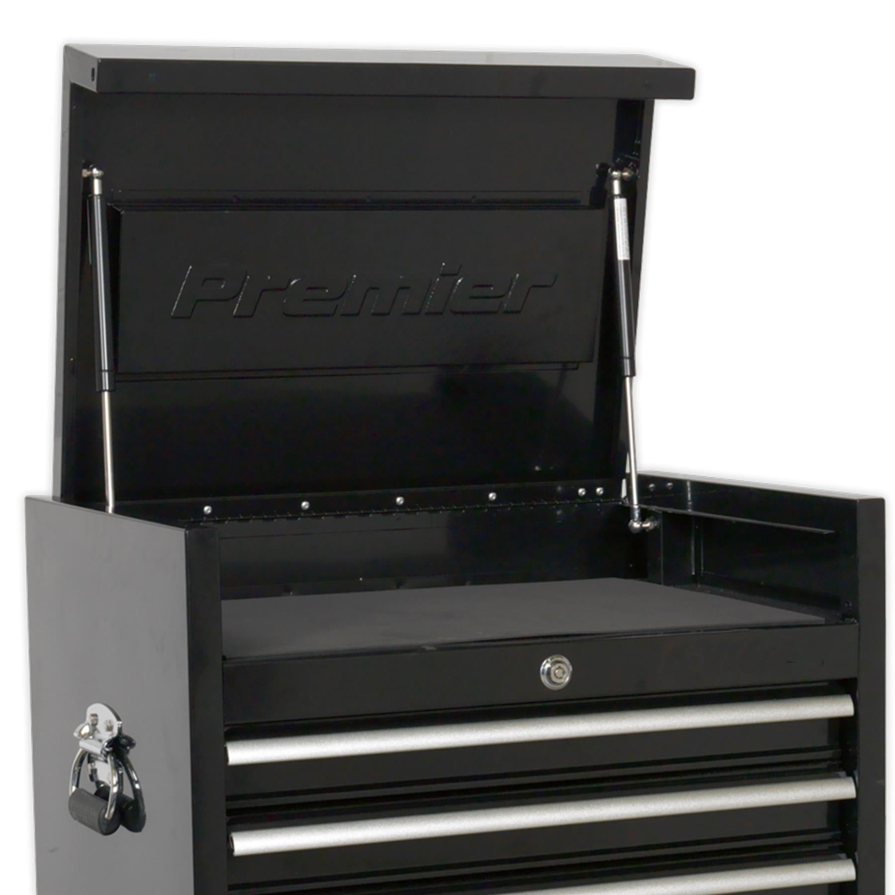 Sealey Topchest 4 Drawer 660mm Heavy-Duty Black