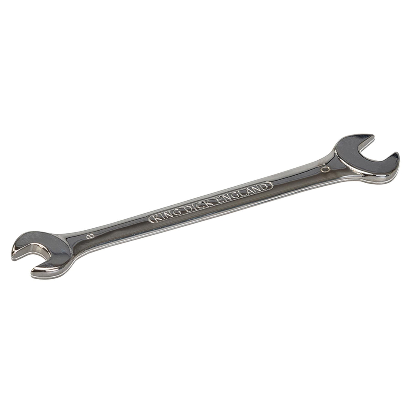 King Dick Open Ended Fully Polished Spanner Wrench Metric 8mm - 10mm