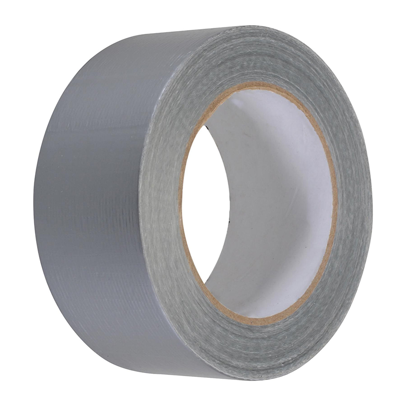 Duct Tape - 50mm X 50M Silver Polyethylene-Coated With Hot-Melt Glue Adhesive