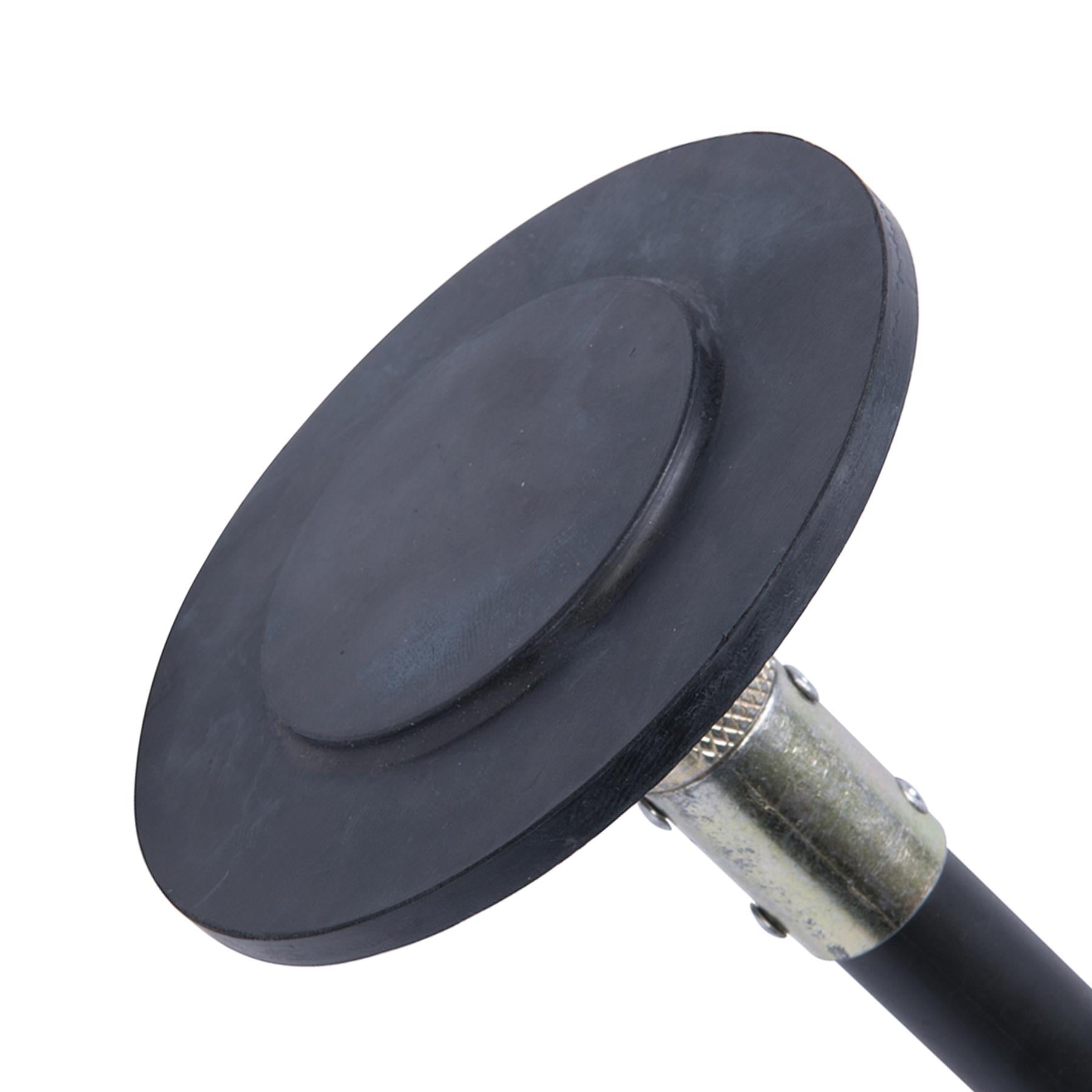 Lock Rod Drain Rod Rubber Plunger Head 100mm Interlocking Fittings