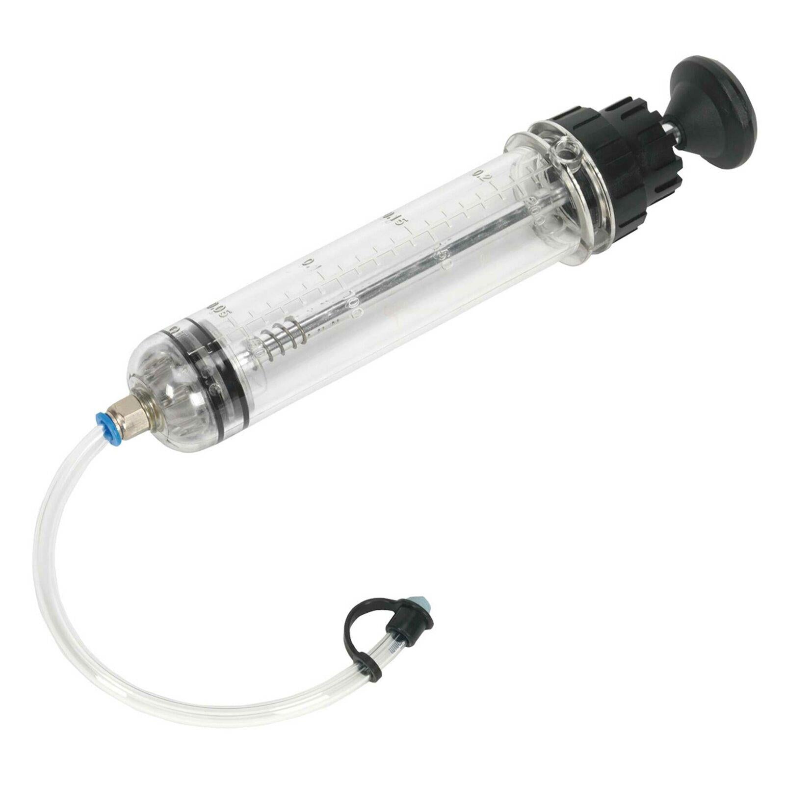 Sealey Oil & Brake Fluid Inspection Syringe 200ml