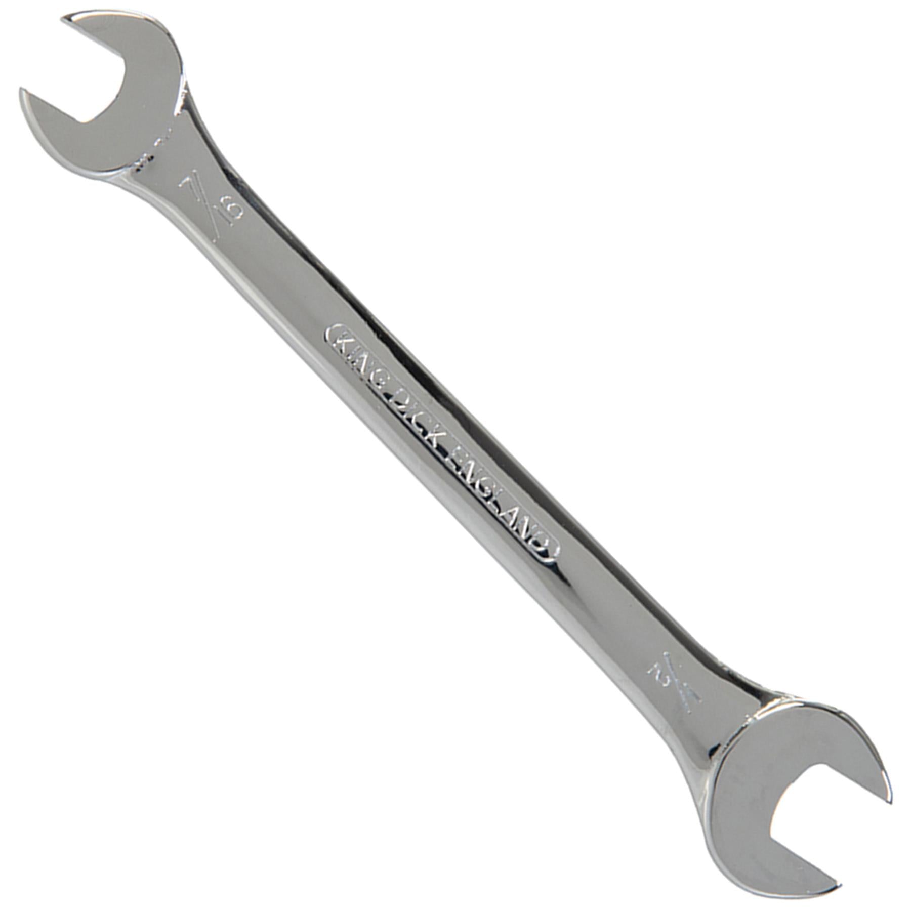 King Dick Open Ended AF Spanner 7/16" x 1/2"