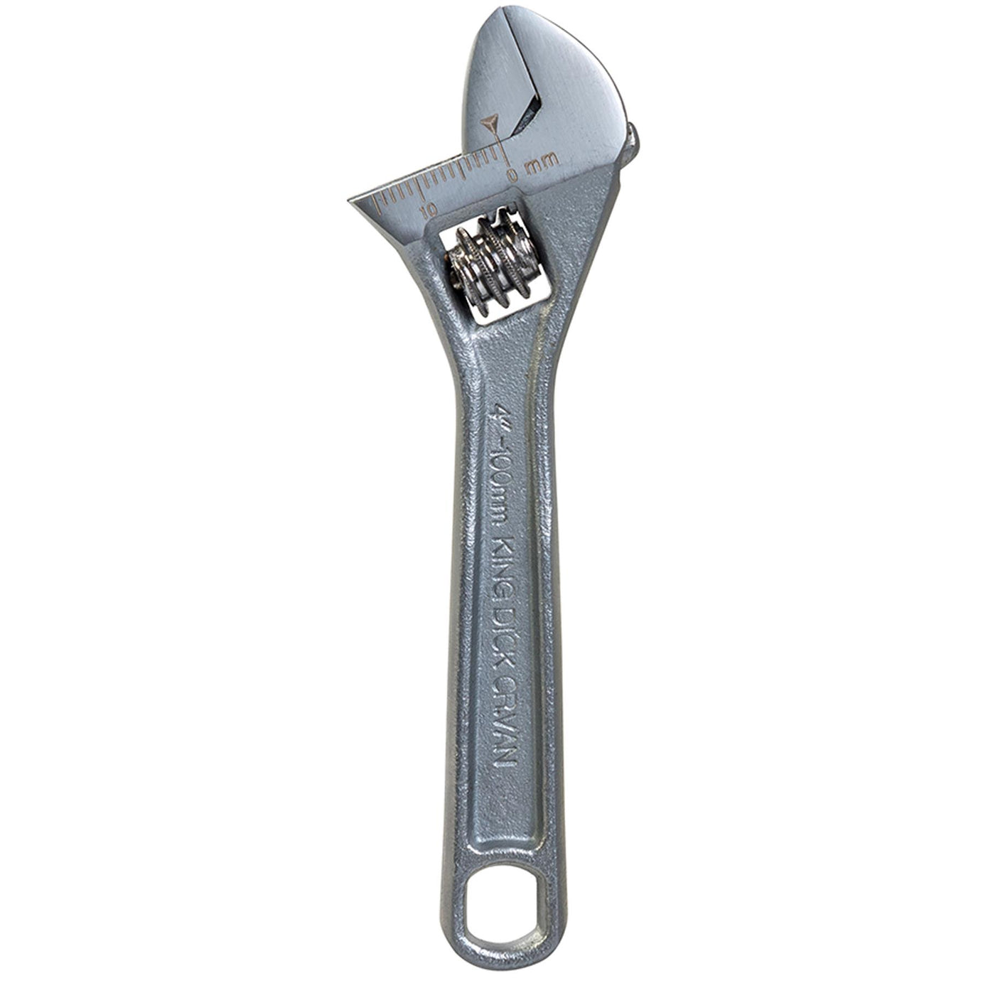 King Dick Adjustable Wrench 4" 100mm British Made Garage Diy