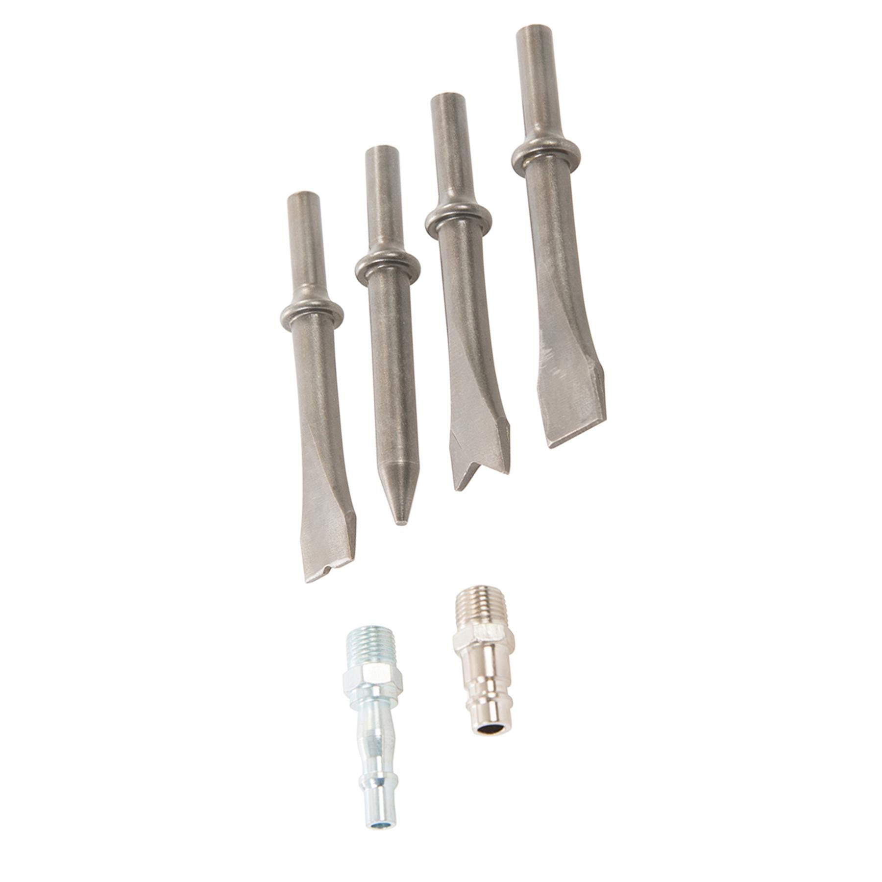5Pce Air Hammer Set Rust Remover Quick-Change Spring And Built-In Trigger