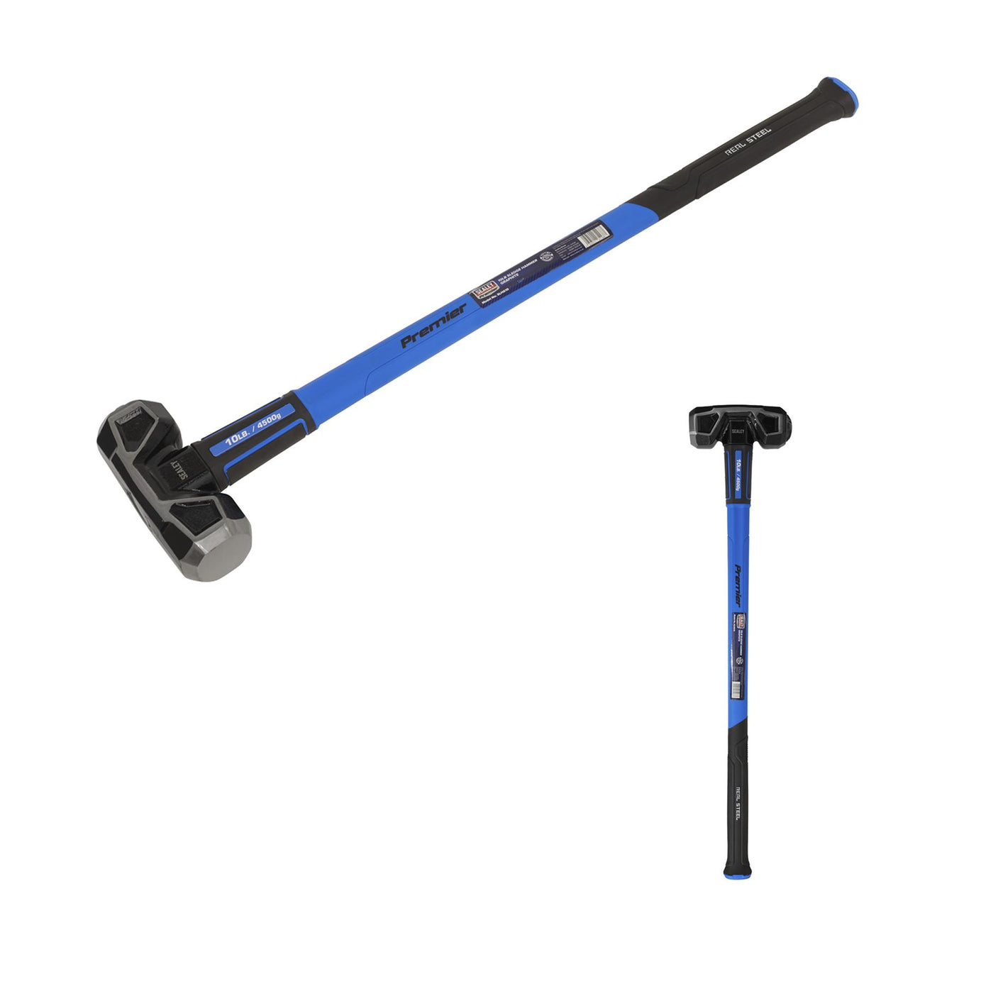 Sealey Sledge Hammer with Fibreglass Shaft 10lb