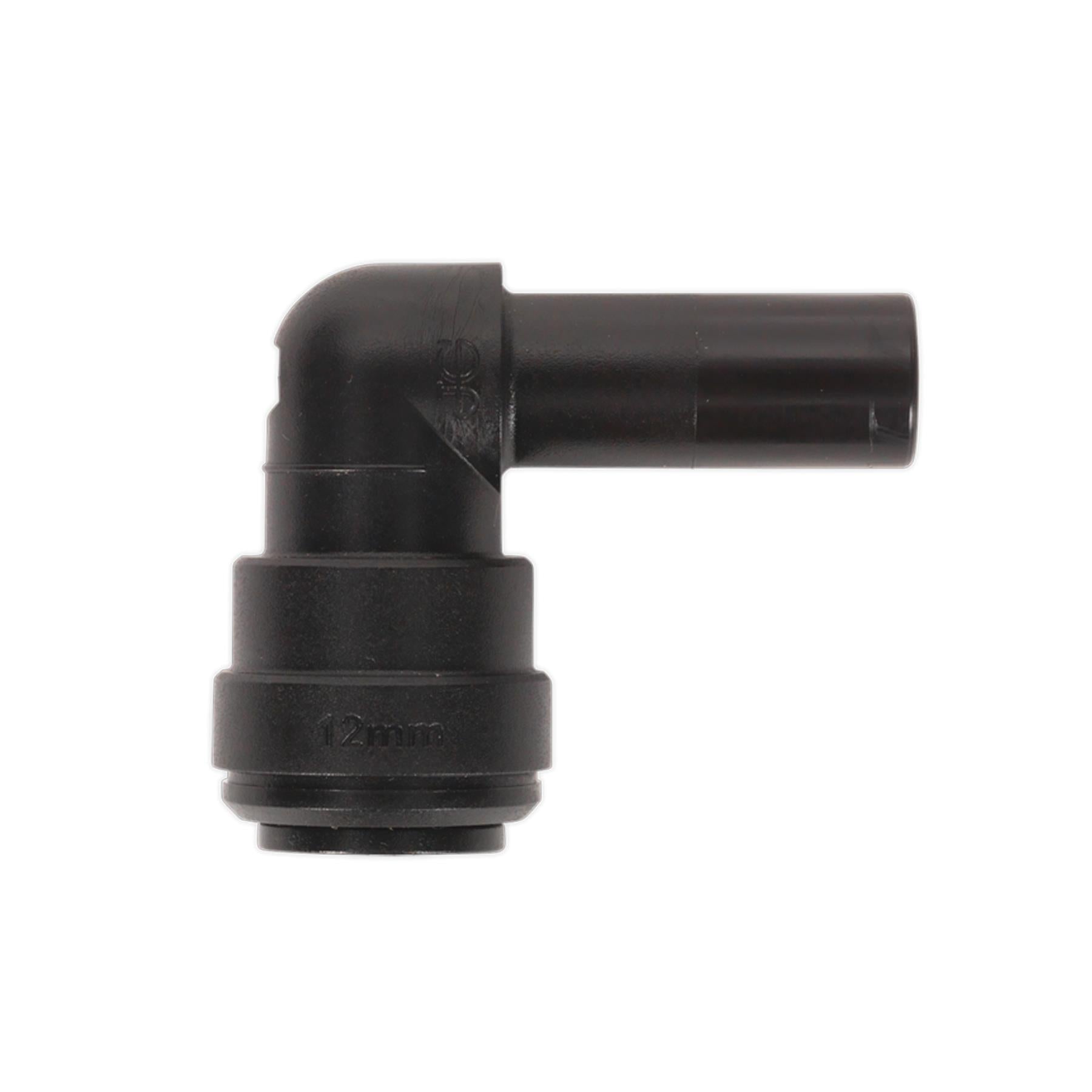 Sealey Stem Elbow 12mm Pack of 5 (John Guest Speedfit - PM221212E)
