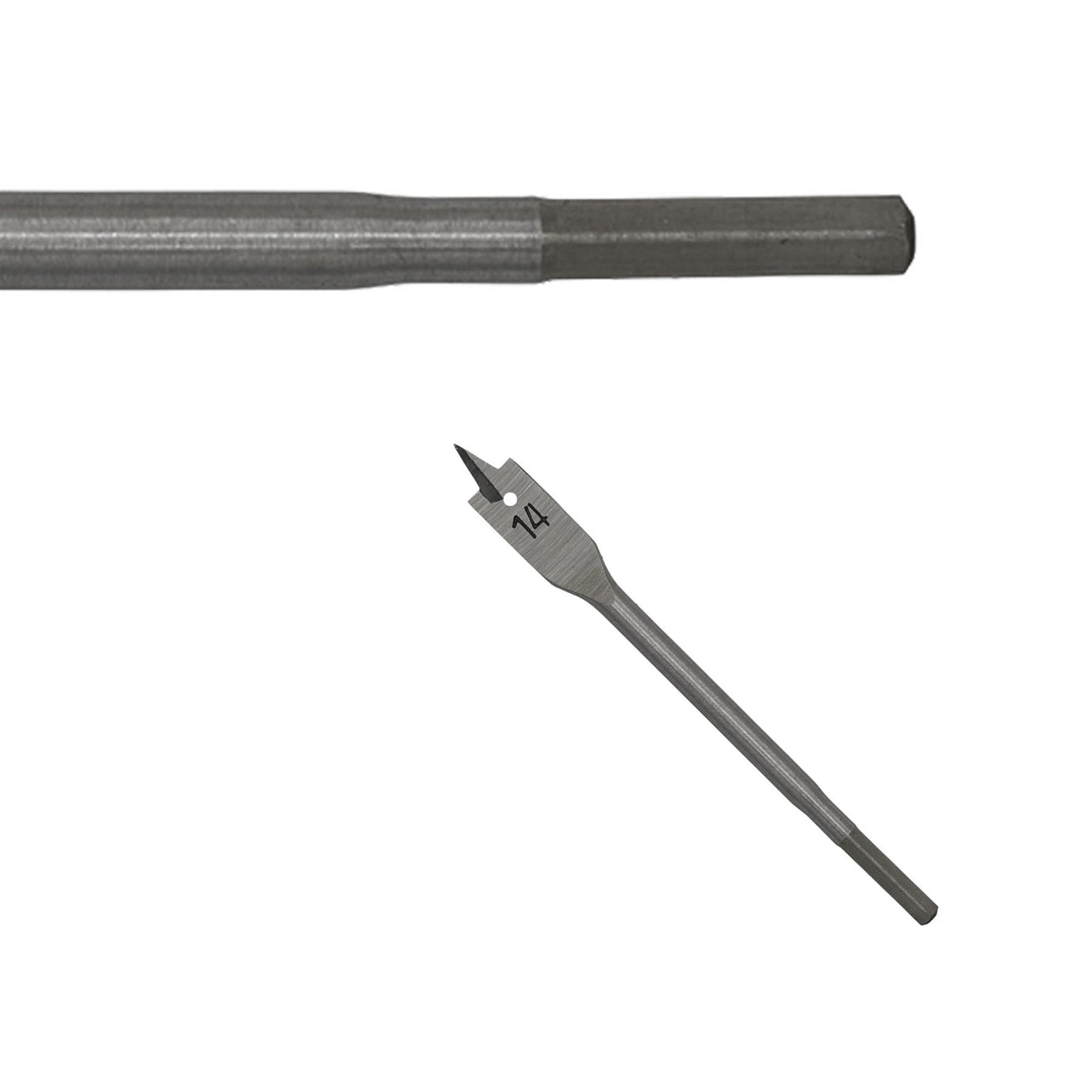 Sealey Flat Wood Bit Ø14mm x 152mm Fully Hardened